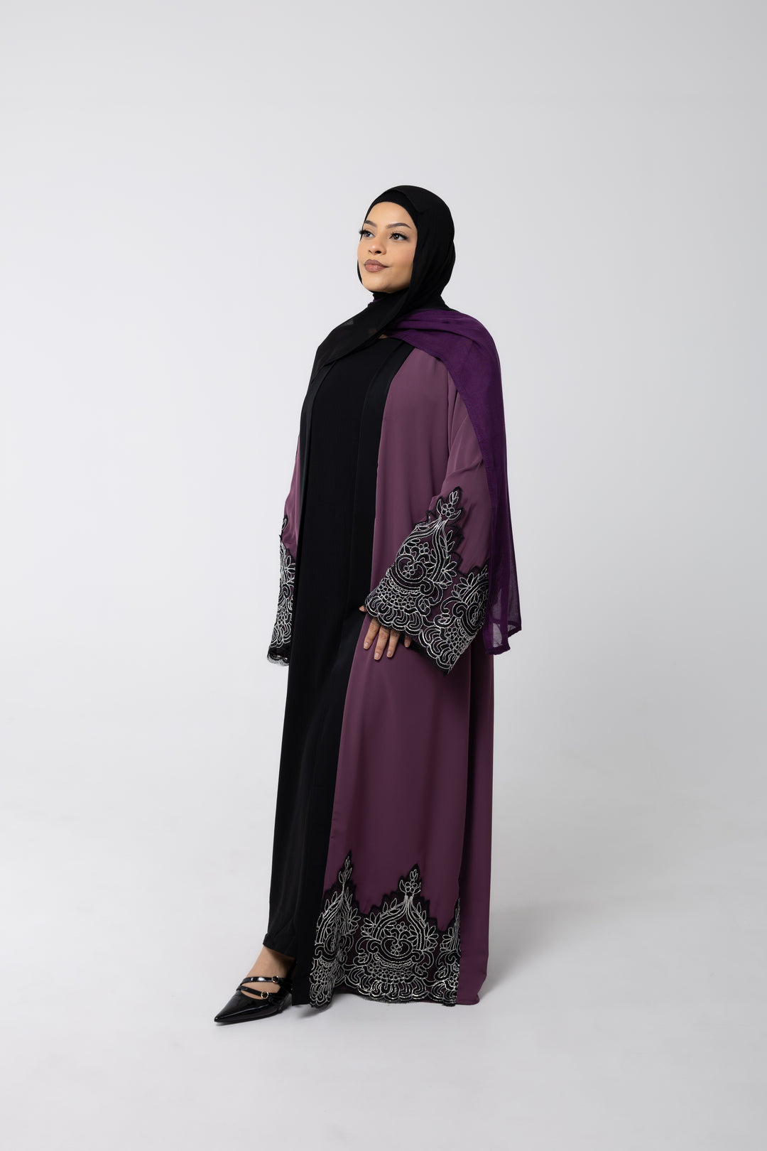 Noor Net Luxe Robe