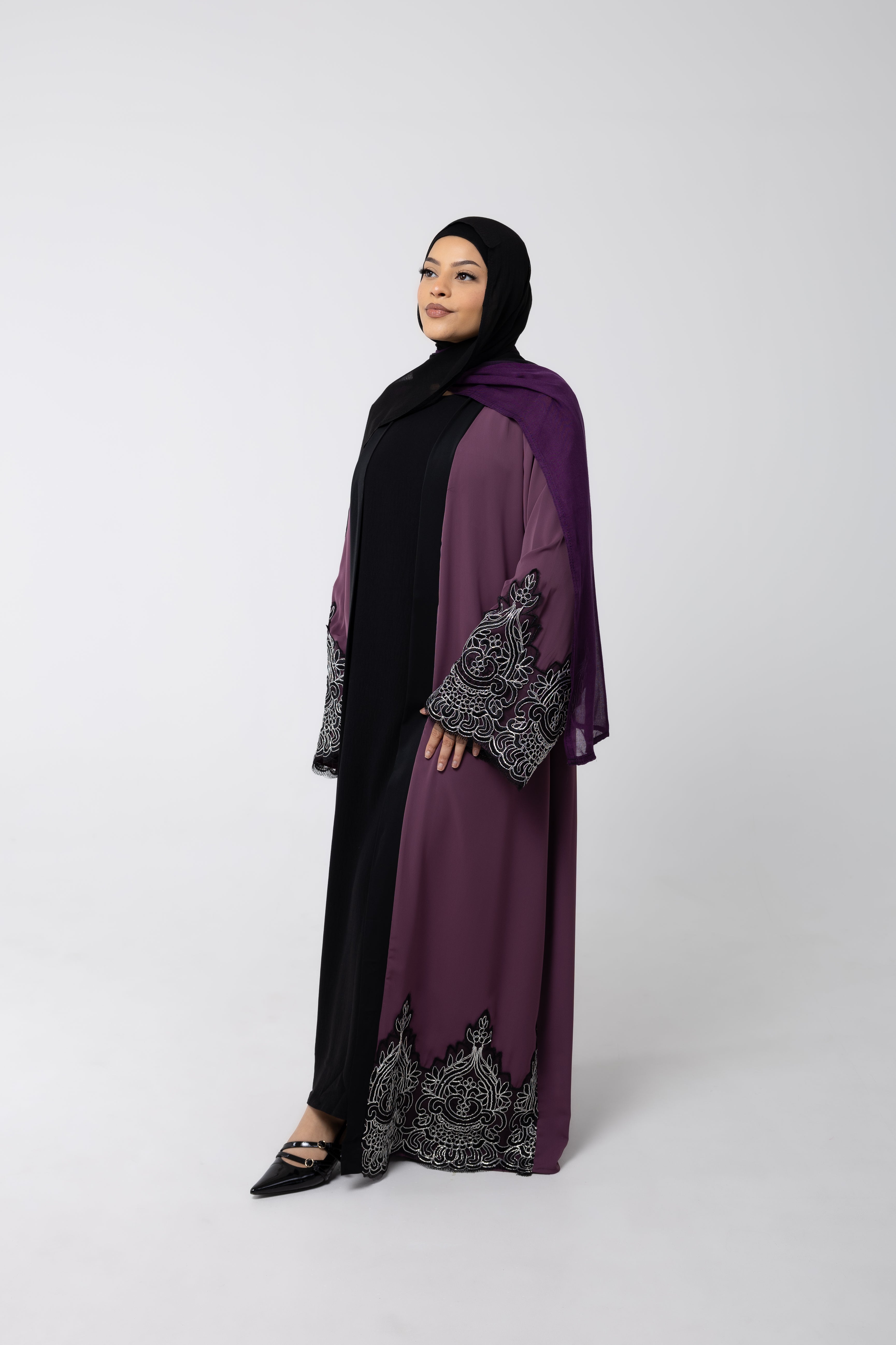 Noor Net Luxe Robe