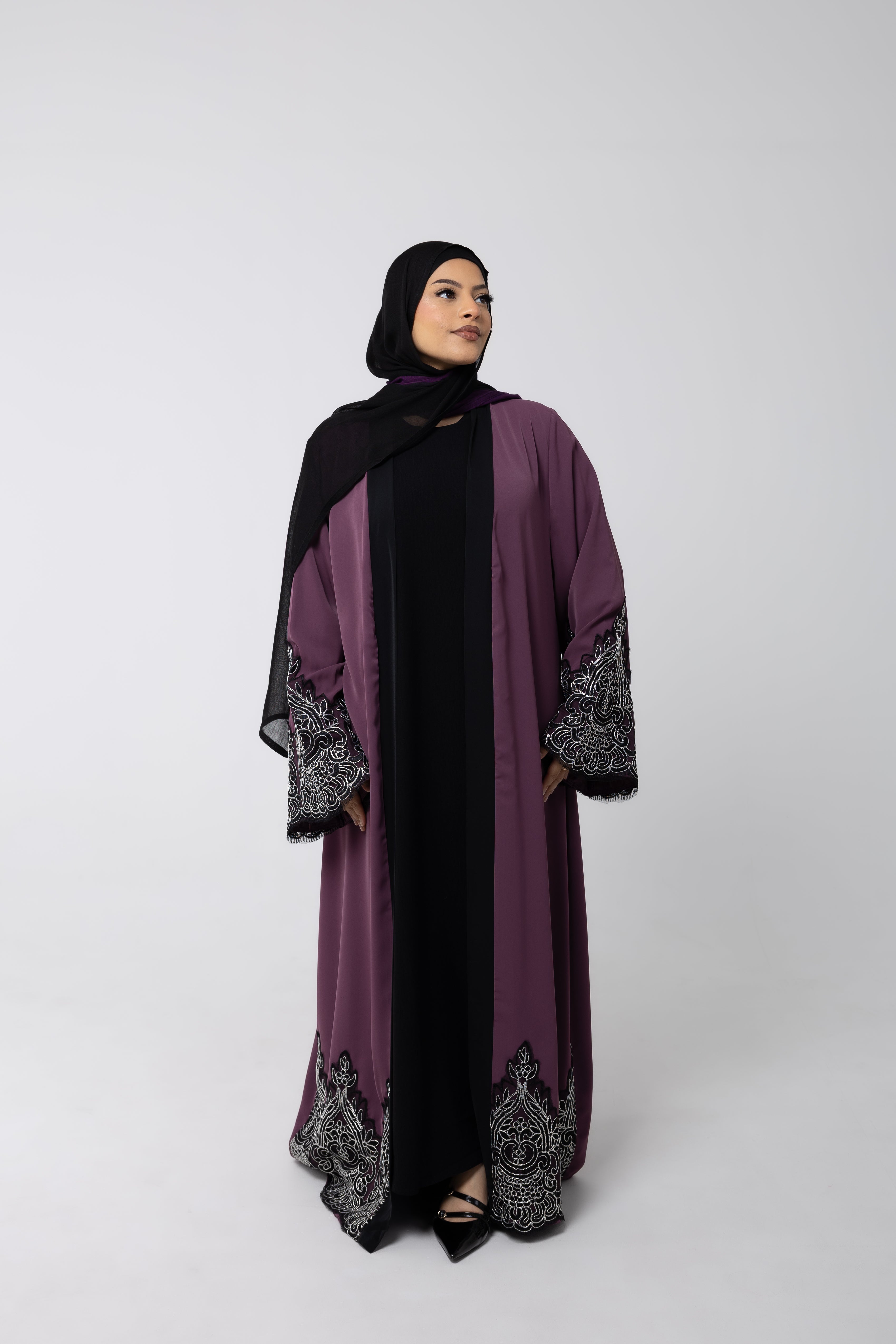 Noor Net Luxe Robe