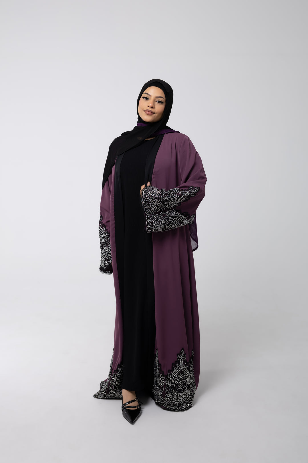 Noor Net Luxe Robe