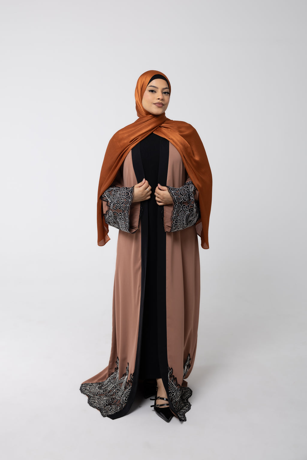 Noor Net Luxe Robe