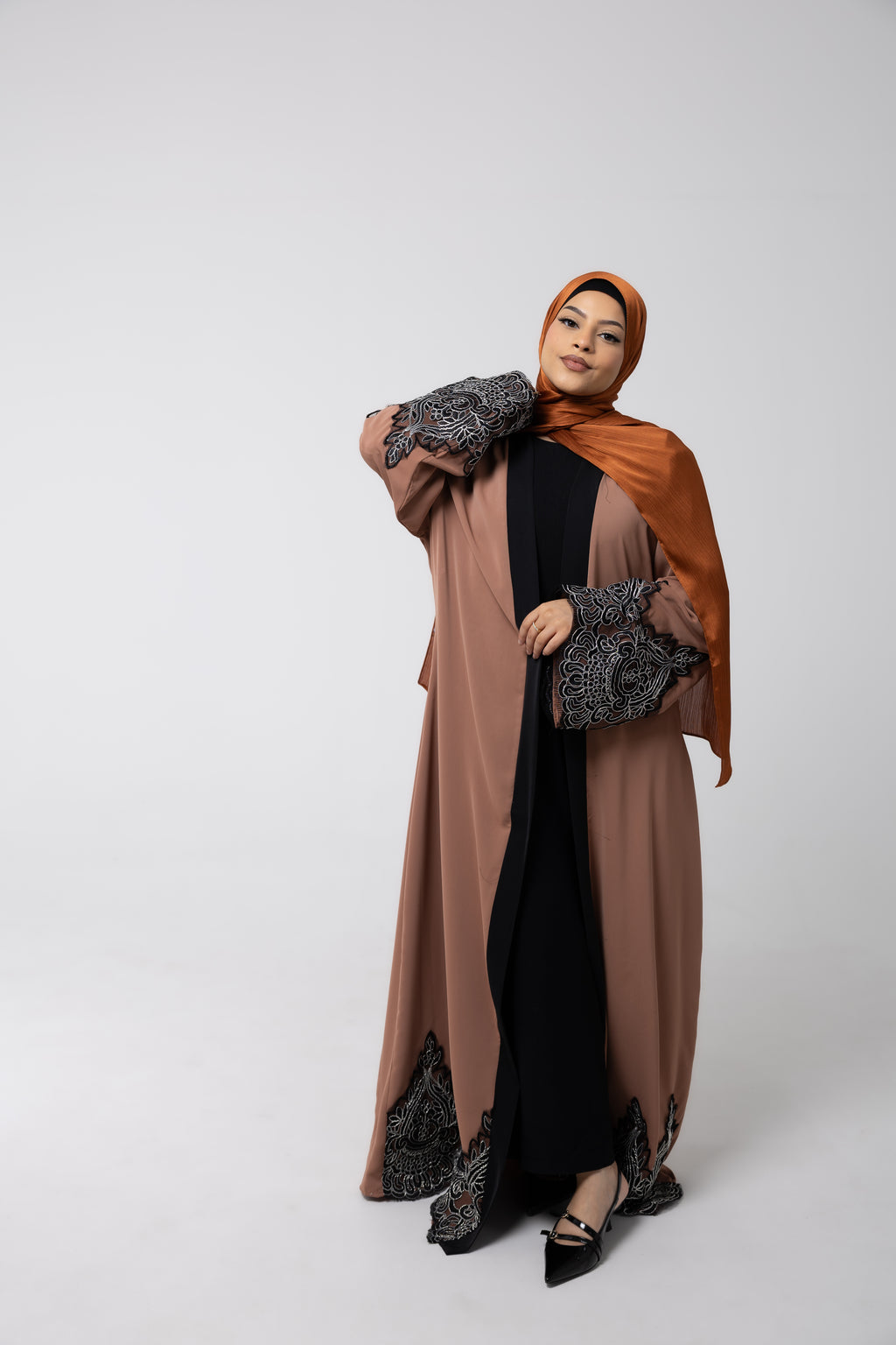 Noor Net Luxe Robe