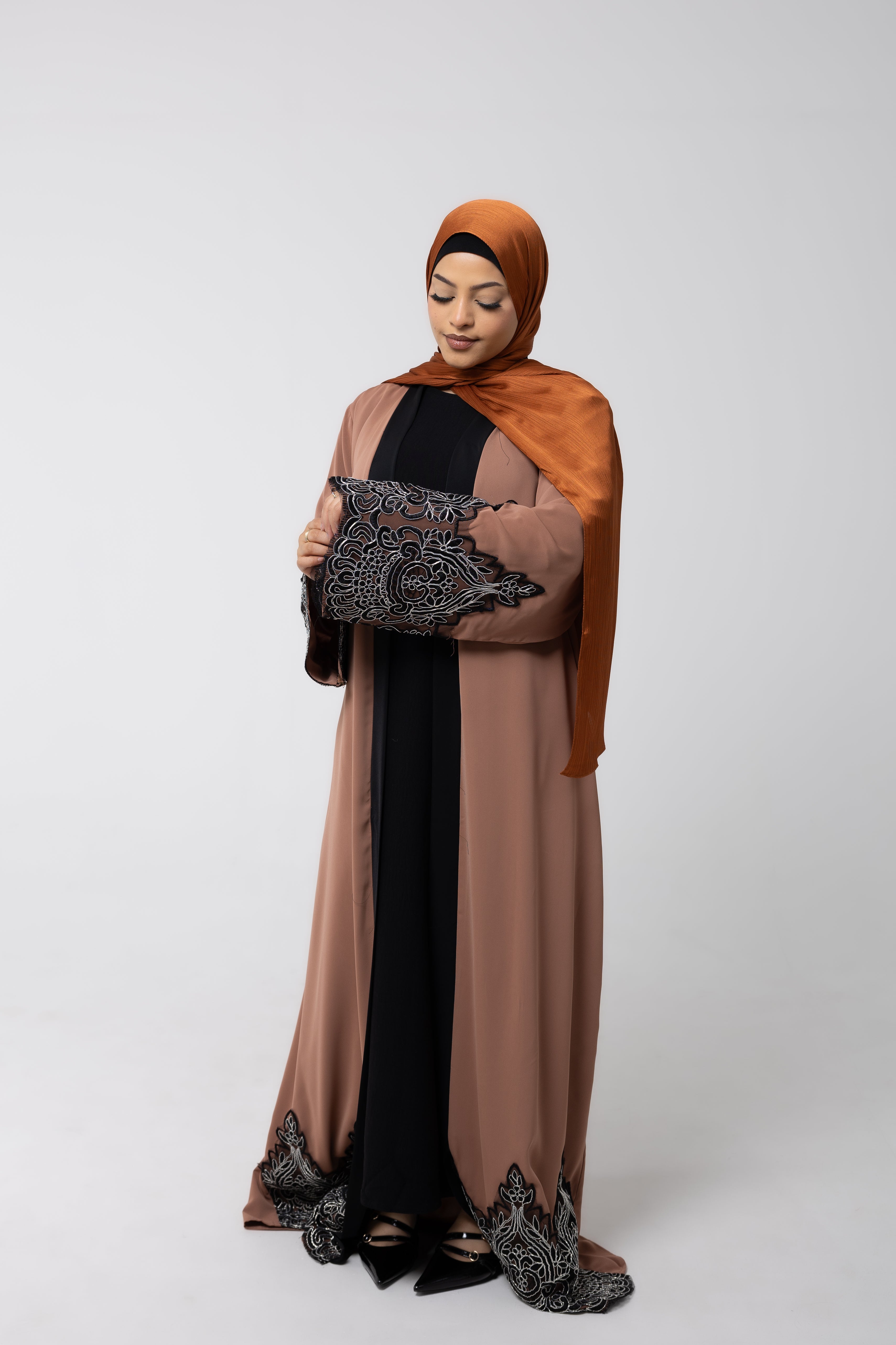 Noor Net Luxe Robe