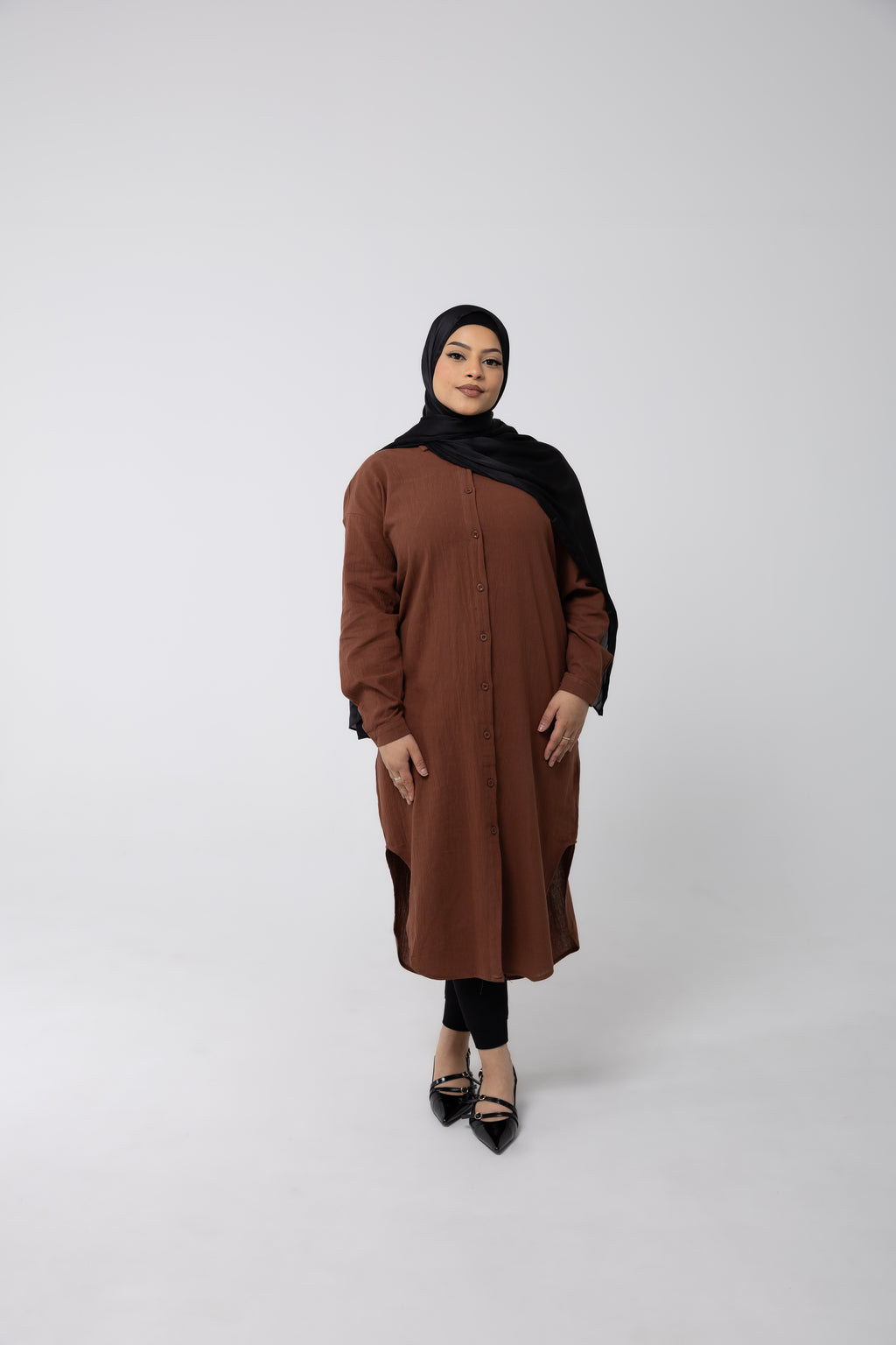 Modest Shirt Dress