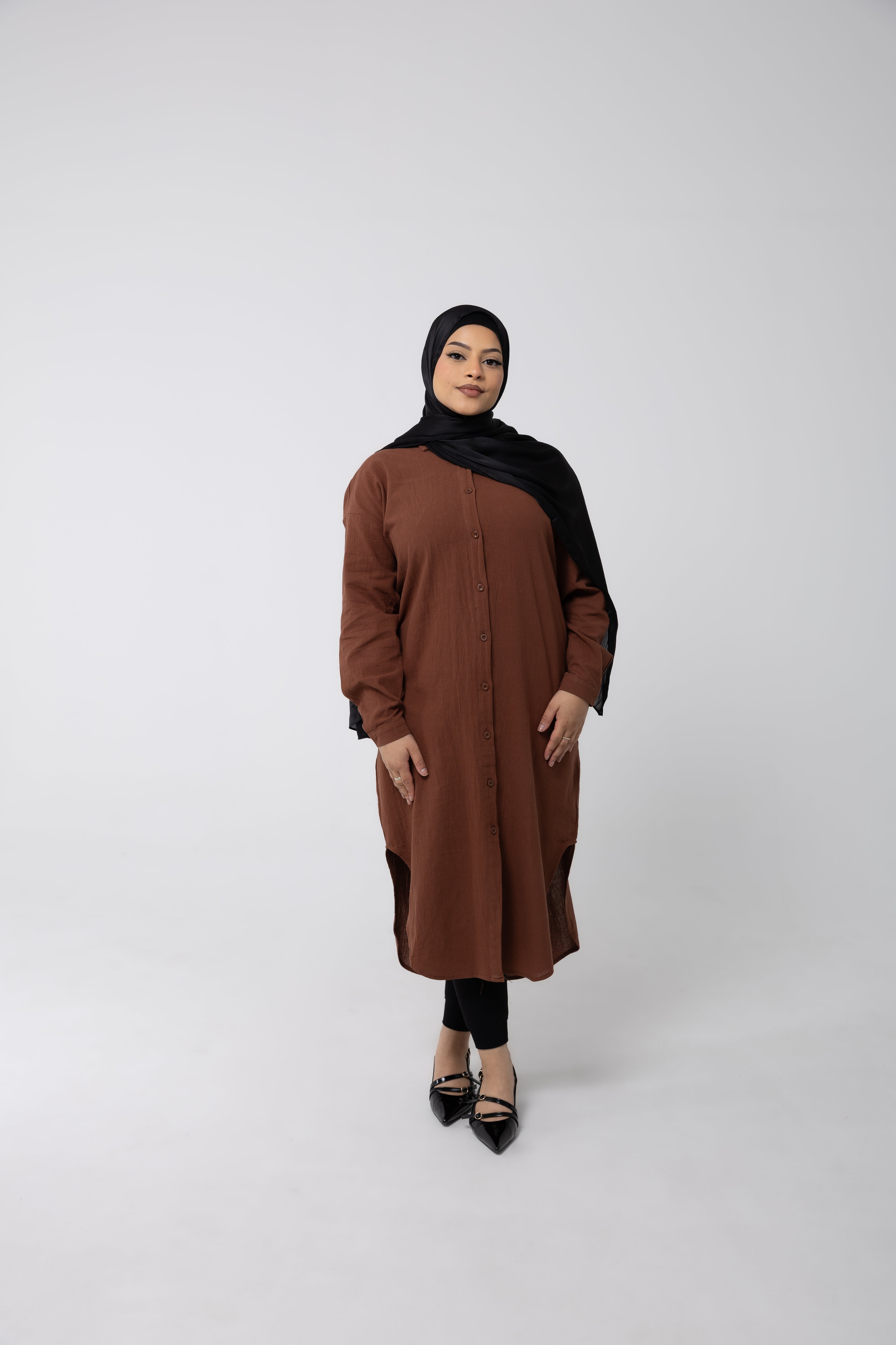 Modest Shirt Dress