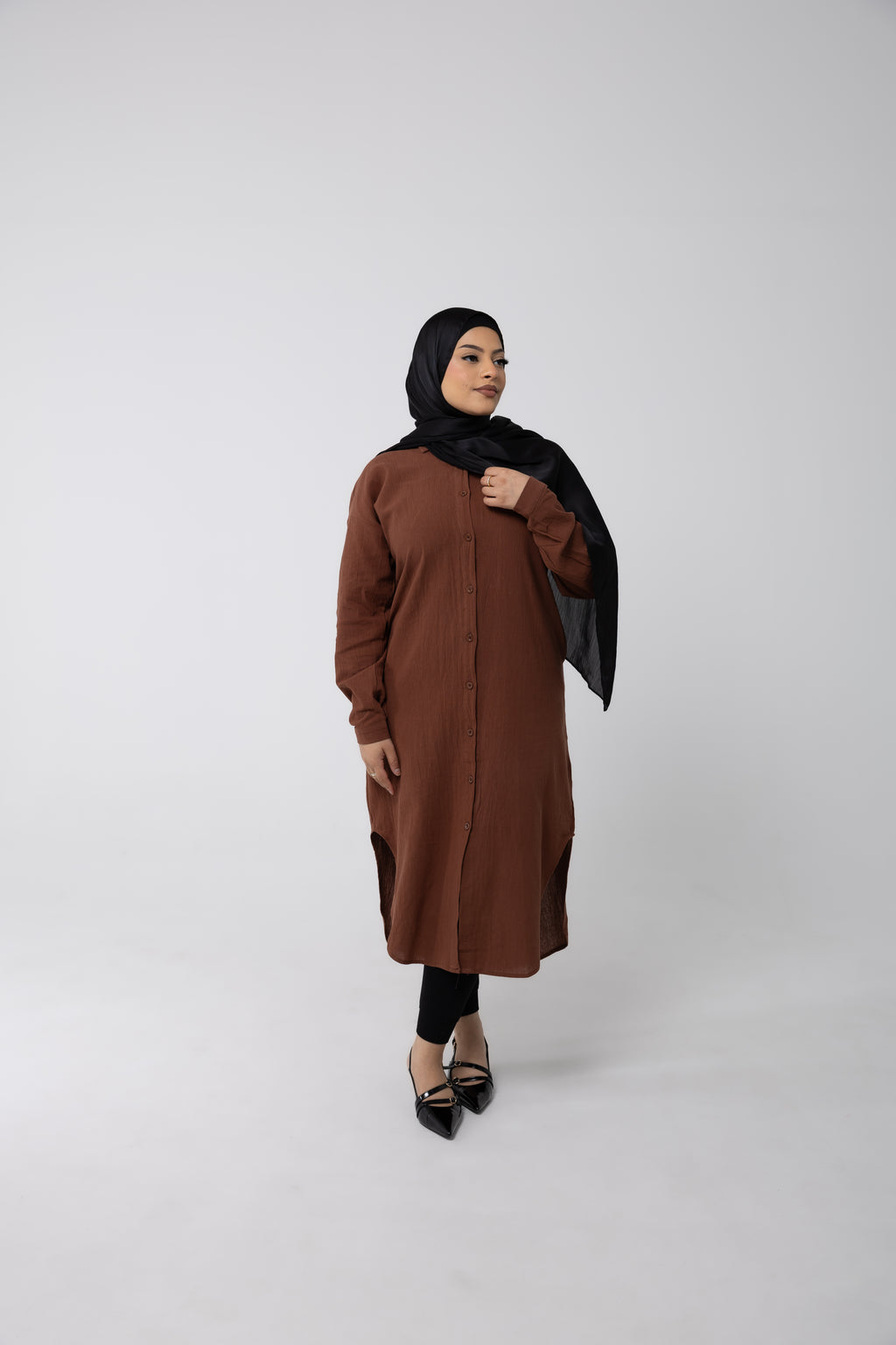 Modest Shirt Dress
