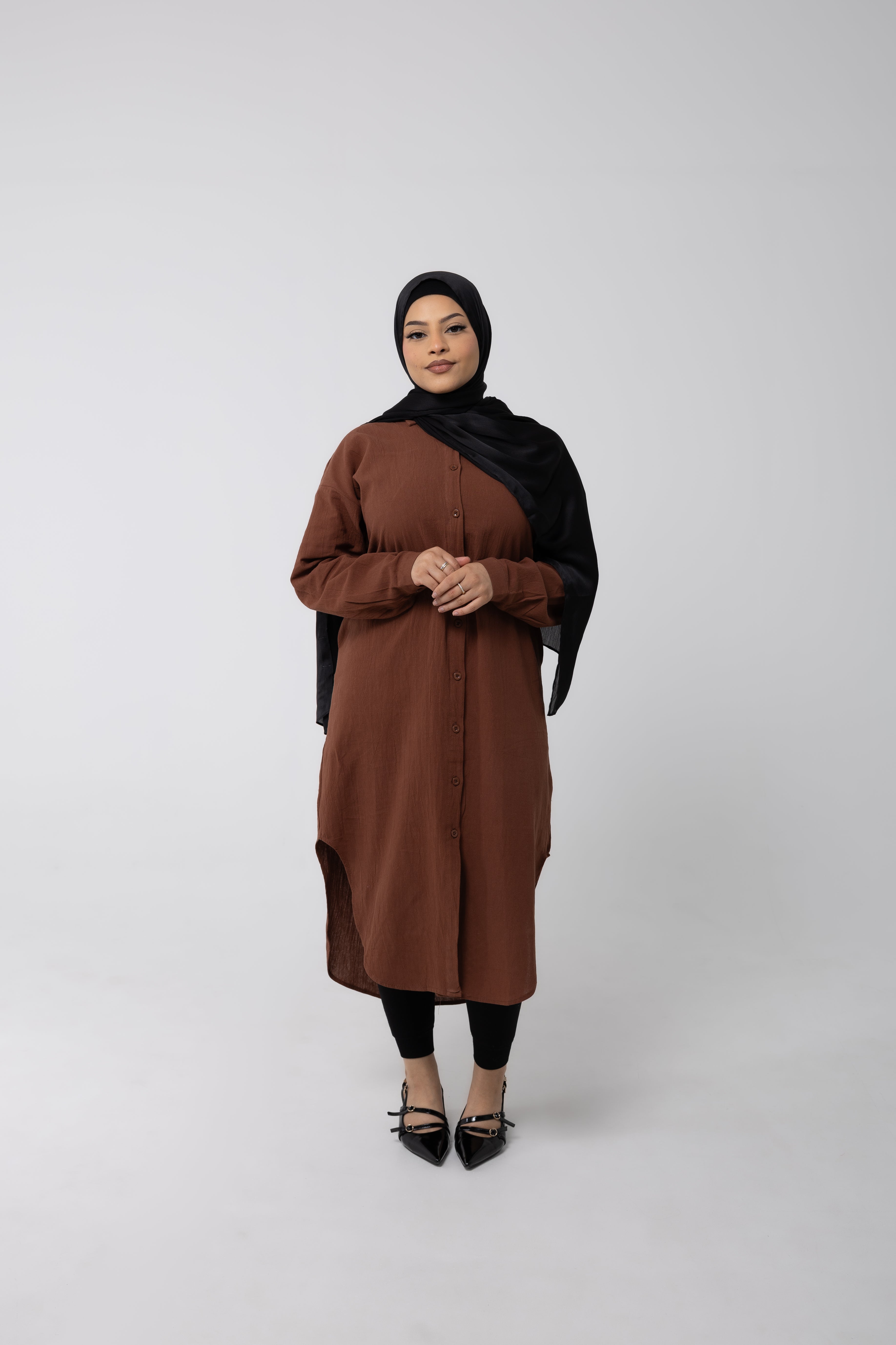 Modest Shirt Dress