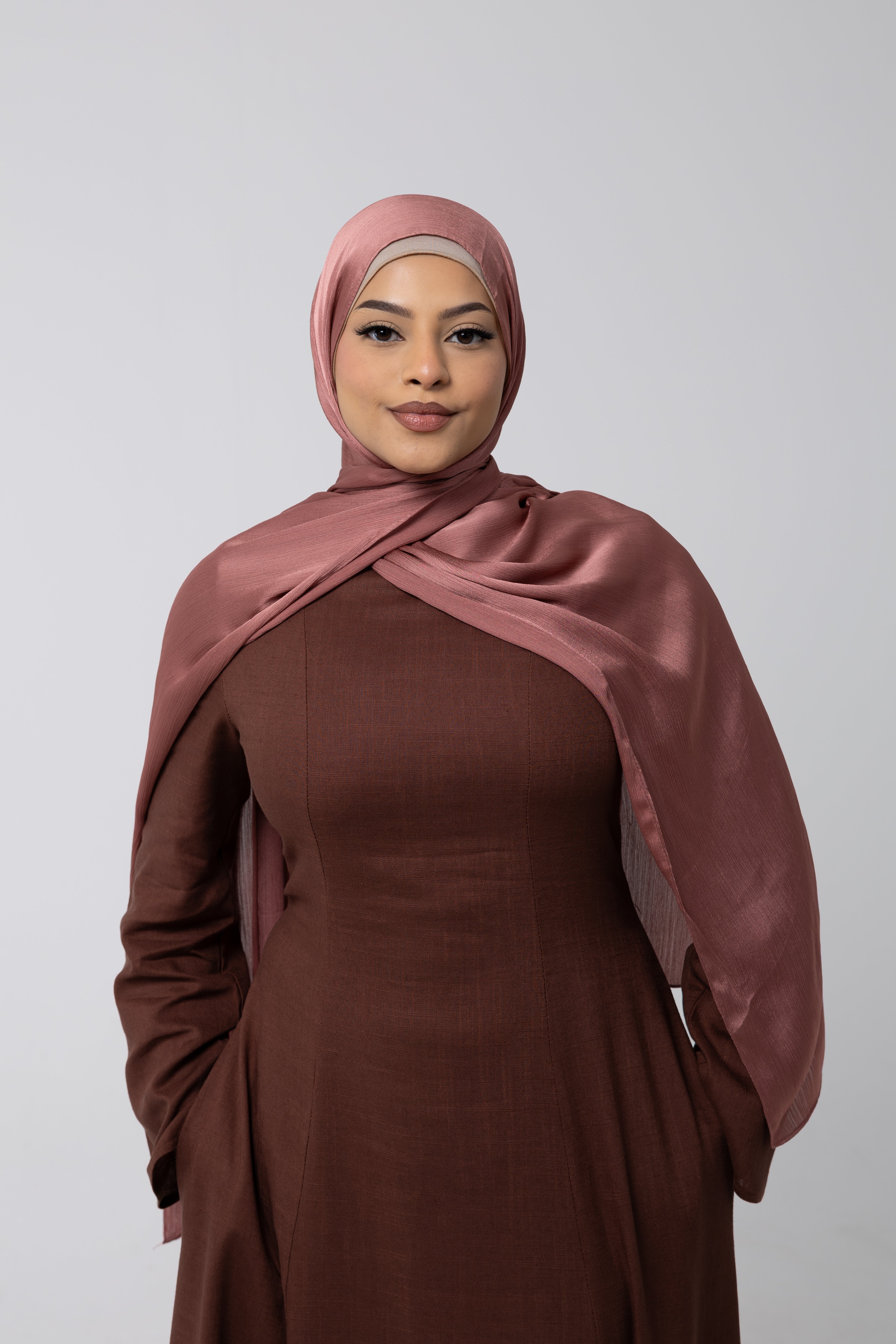 Satin Crinkle Hijab