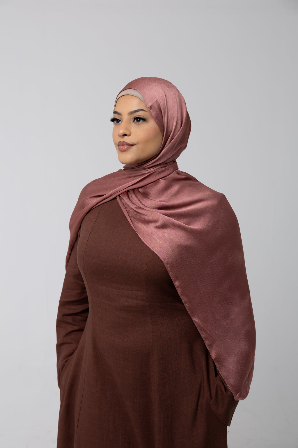 Satin Crinkle Hijab