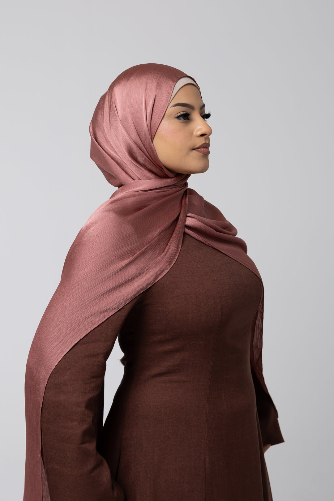 Satin Crinkle Hijab