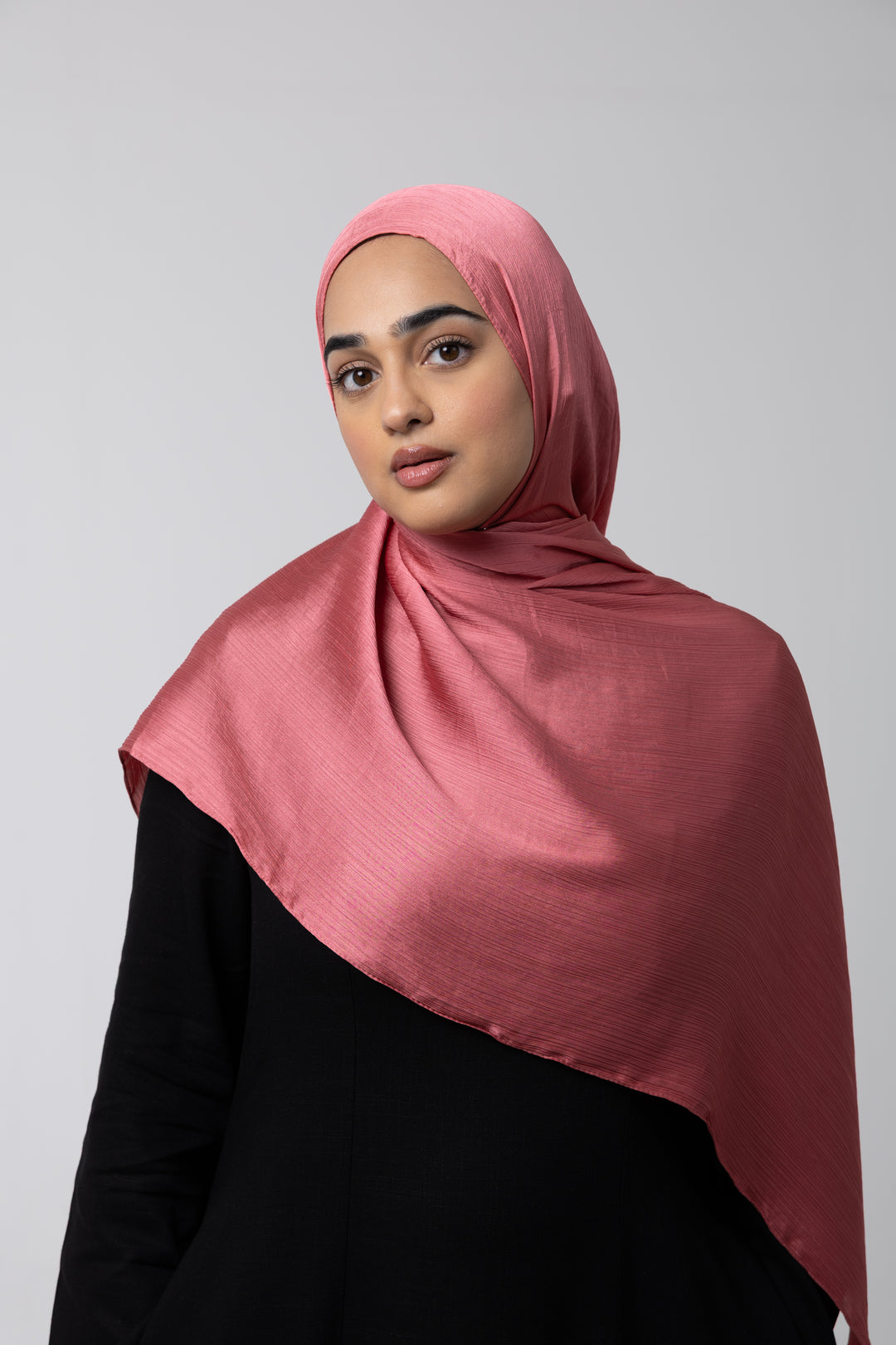 Satin Crinkle Hijab