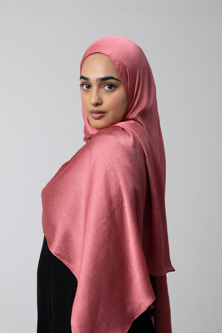 Satin Crinkle Hijab