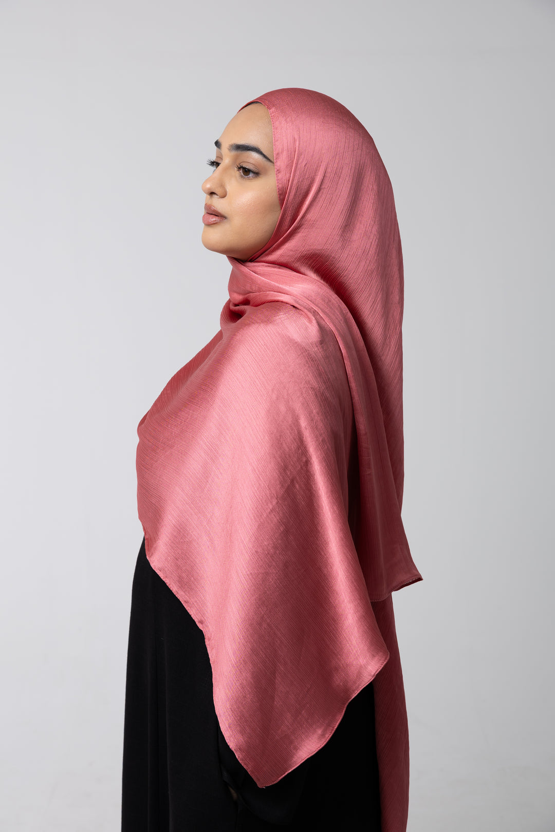 Satin Crinkle Hijab