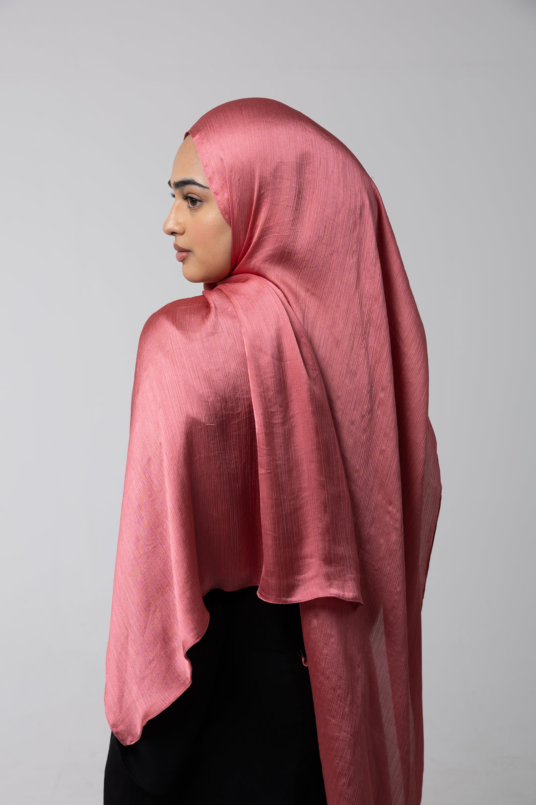Satin Crinkle Hijab