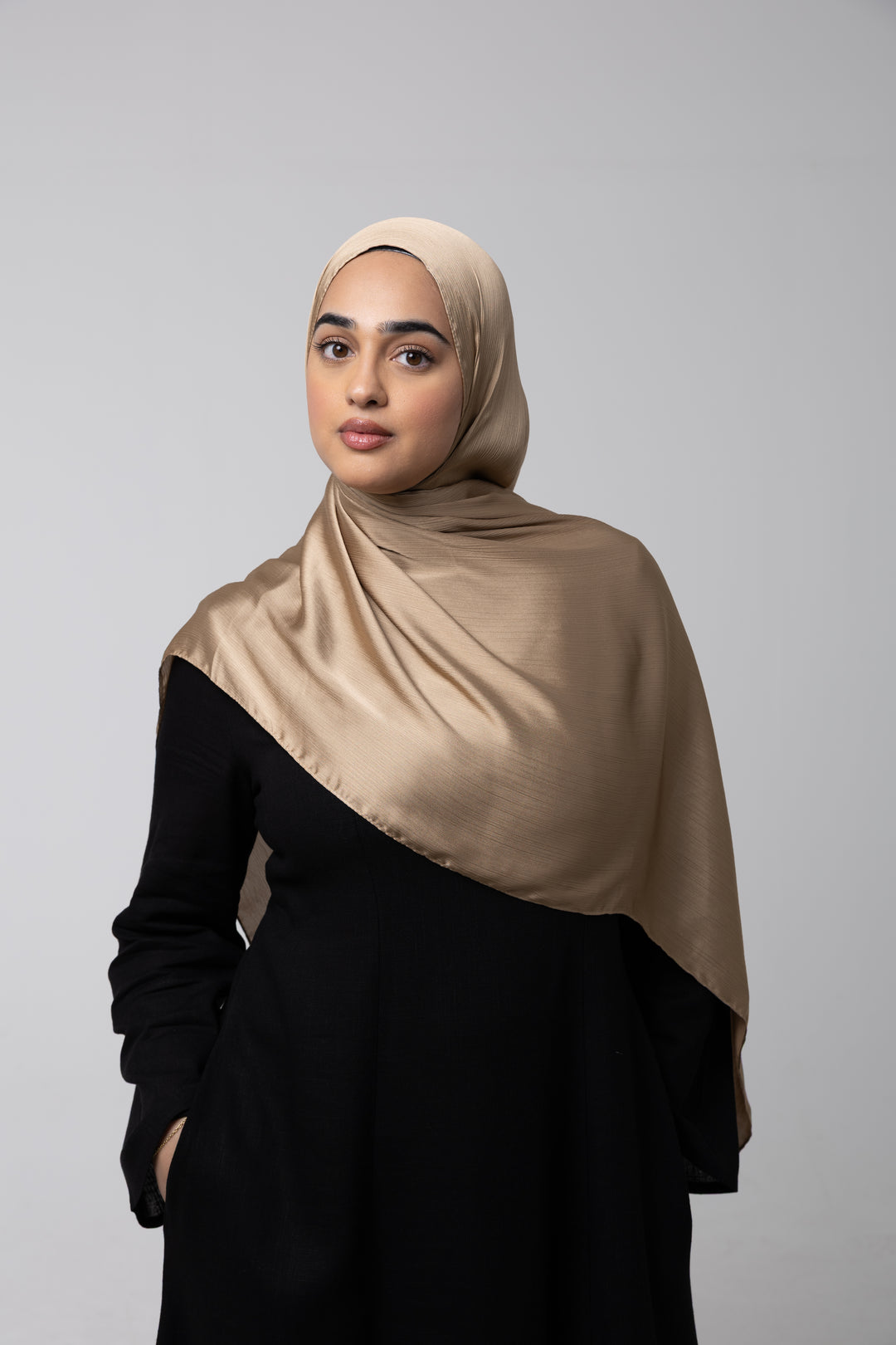 Satin Crinkle Hijab