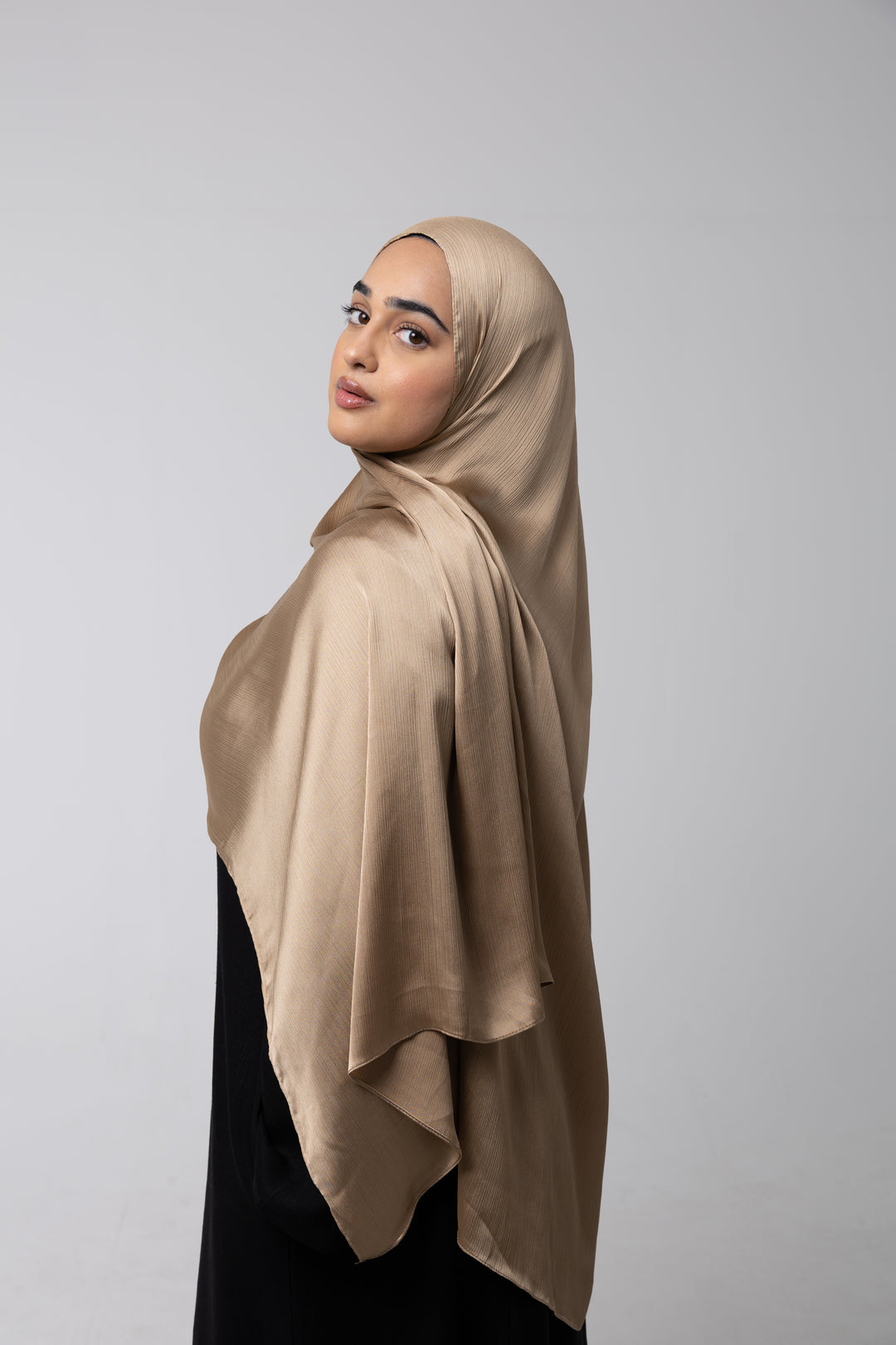 Satin Crinkle Hijab
