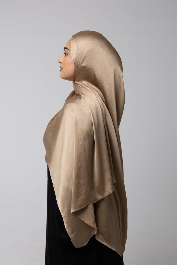 Satin Crinkle Hijab