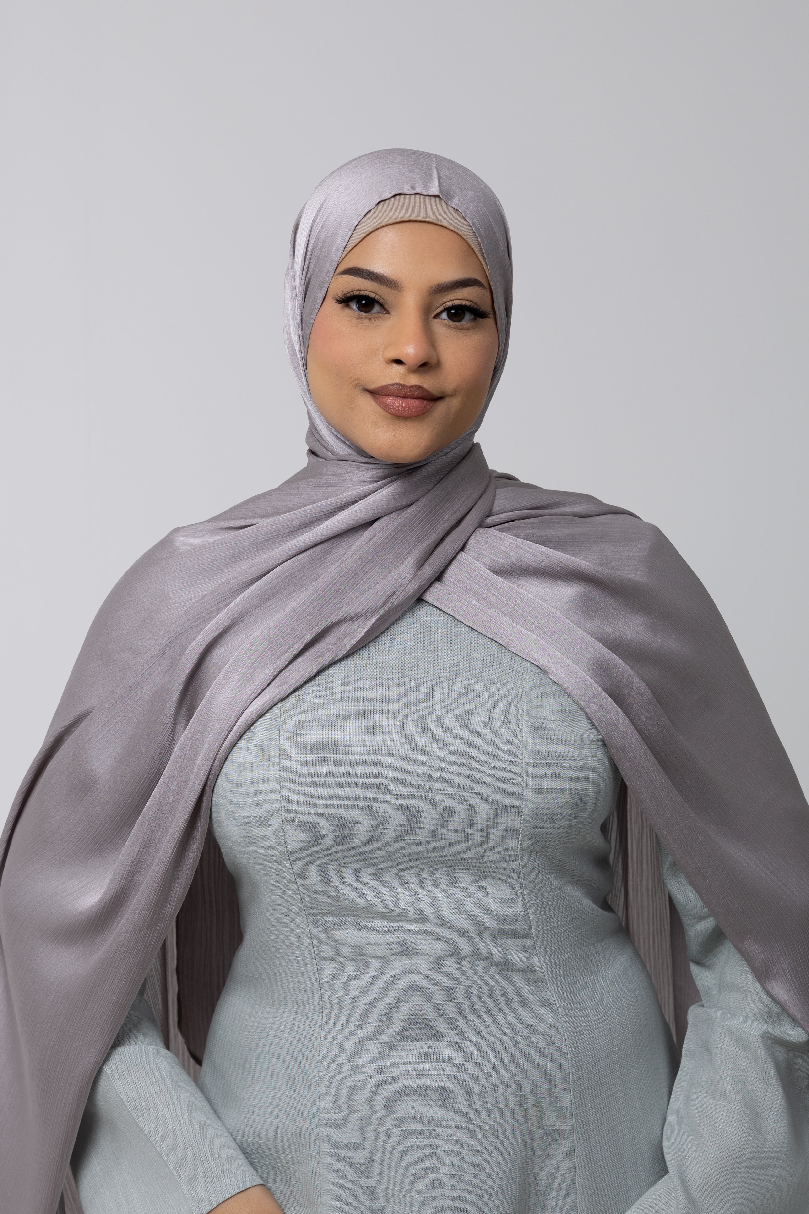 Satin Crinkle Hijab