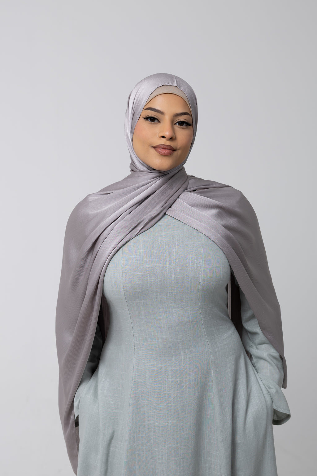 Satin Crinkle Hijab