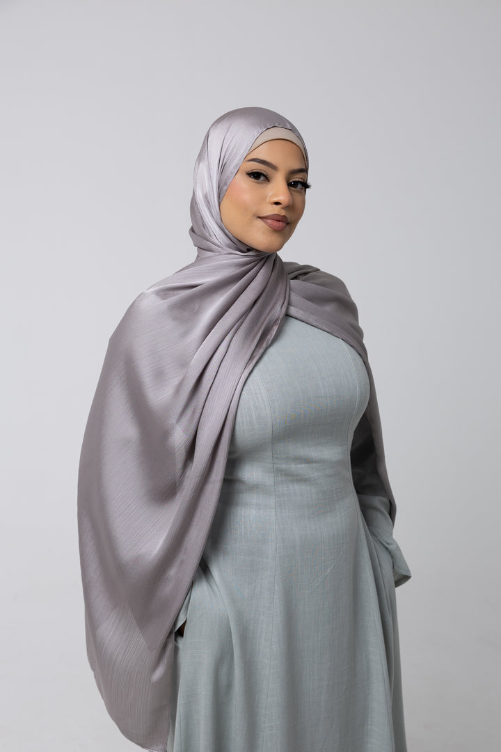 Satin Crinkle Hijab