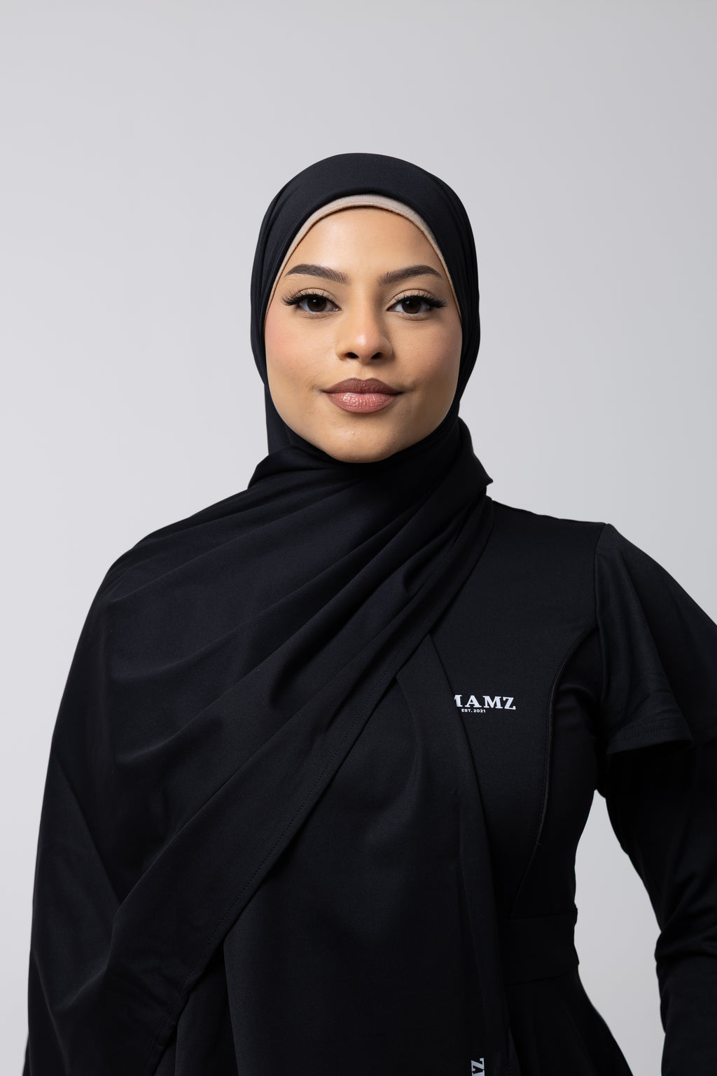 HAYĀ Full Set (3 Piece) Swimwear Set Black