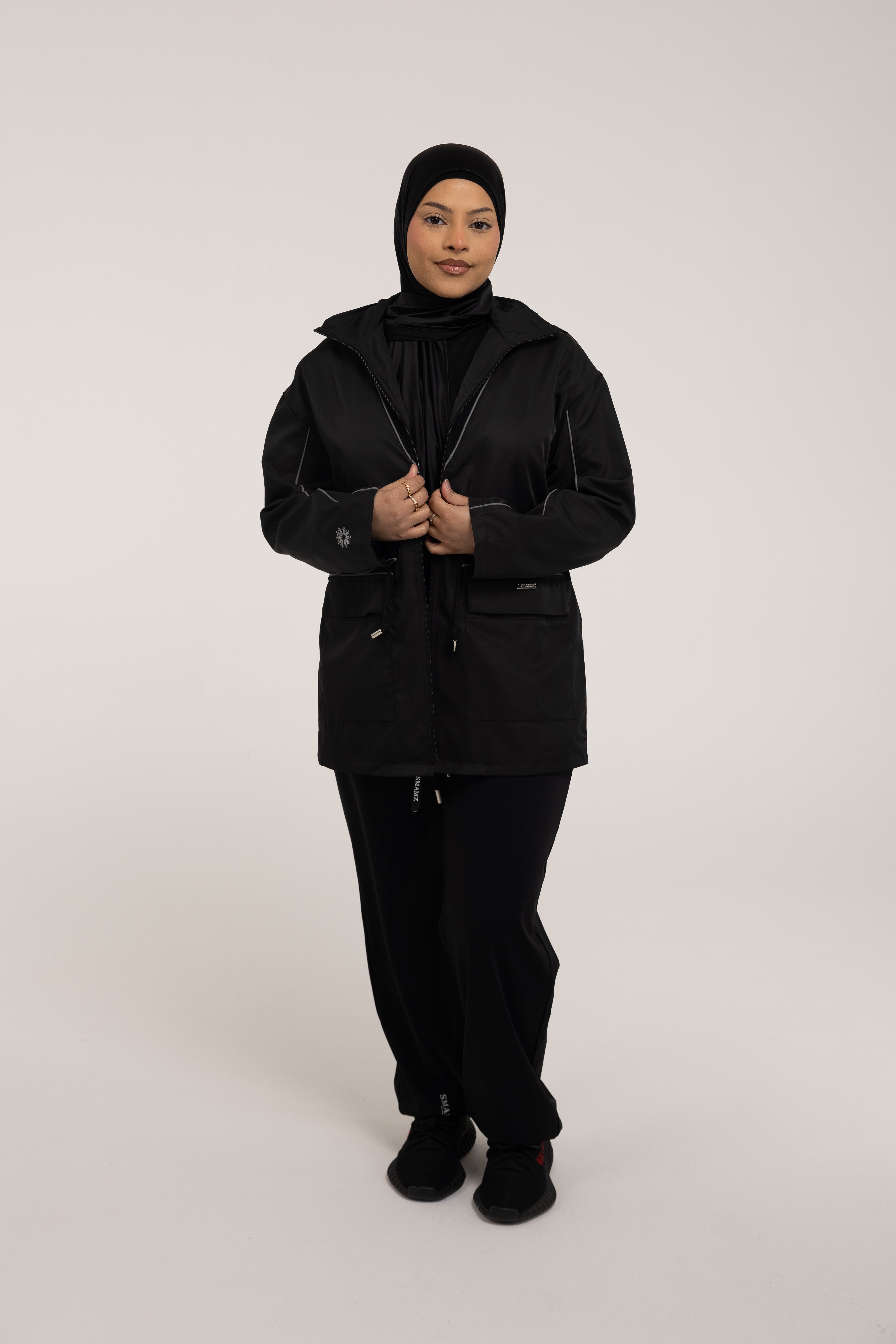 SMAMZ Modest Gymwear Full Set Black