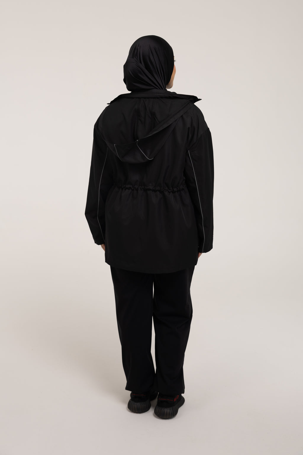 SMAMZ Modest Gymwear Jacket Black