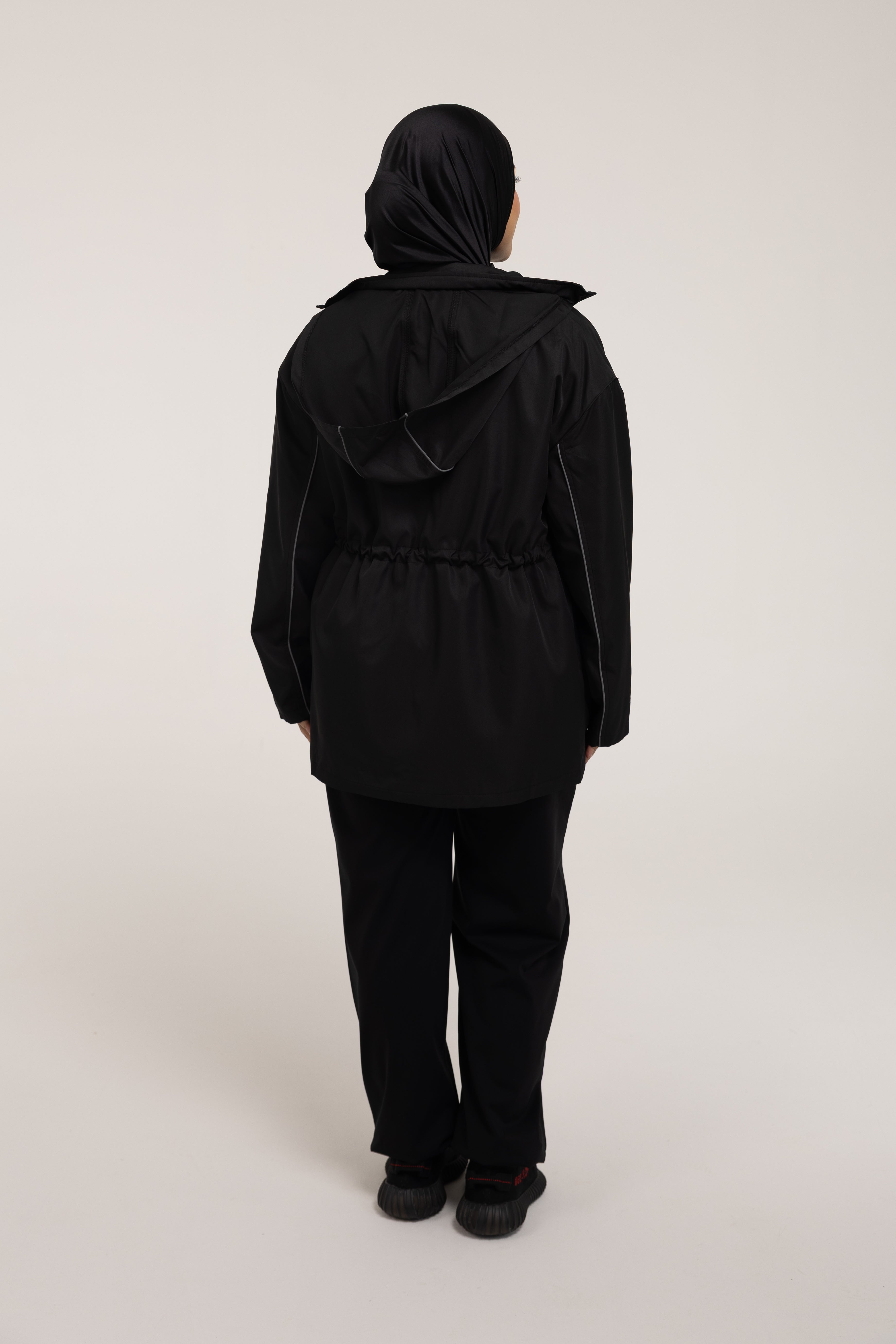 SMAMZ Modest Gymwear Jacket Black