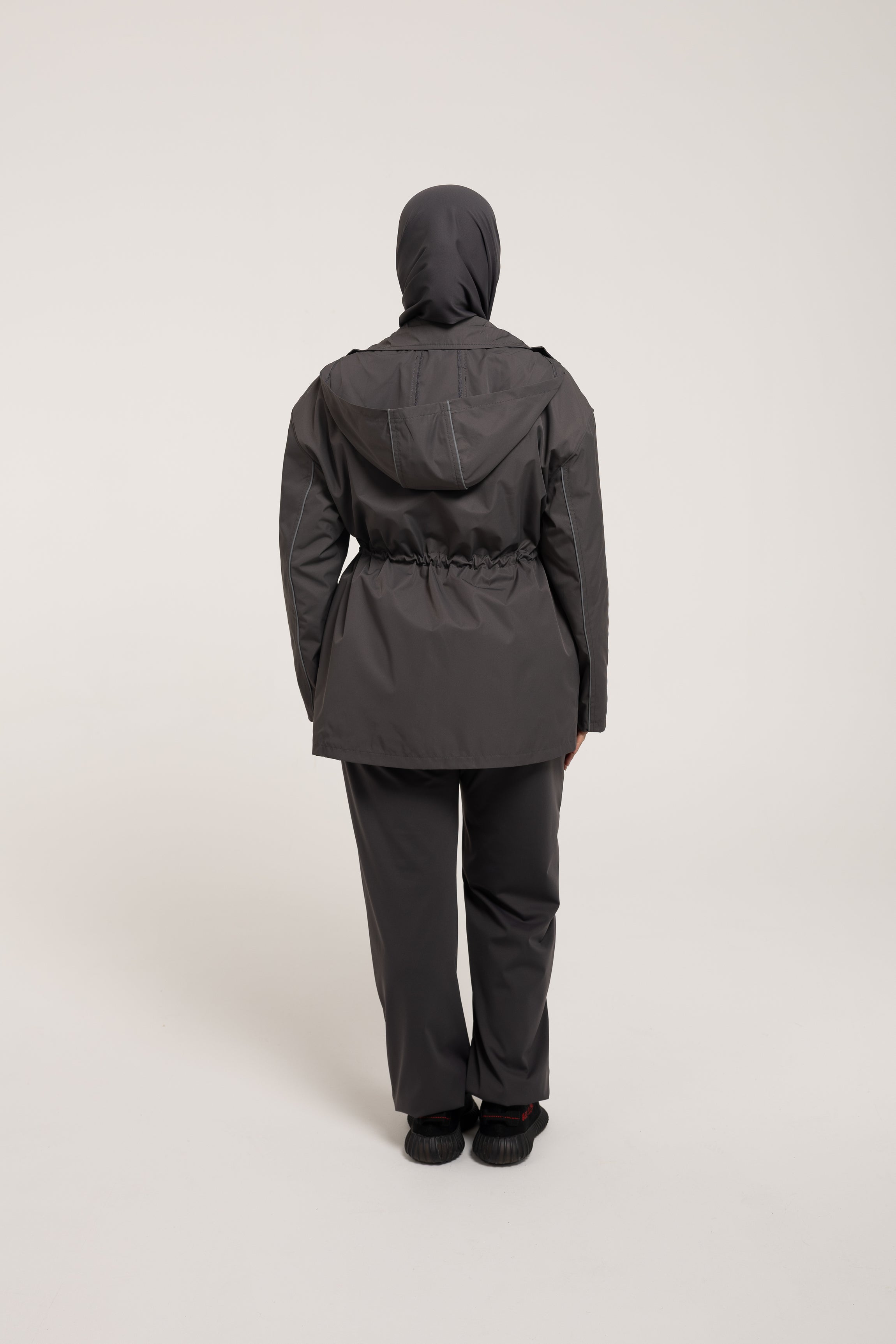SMAMZ Modest Gymwear Full Set Grey