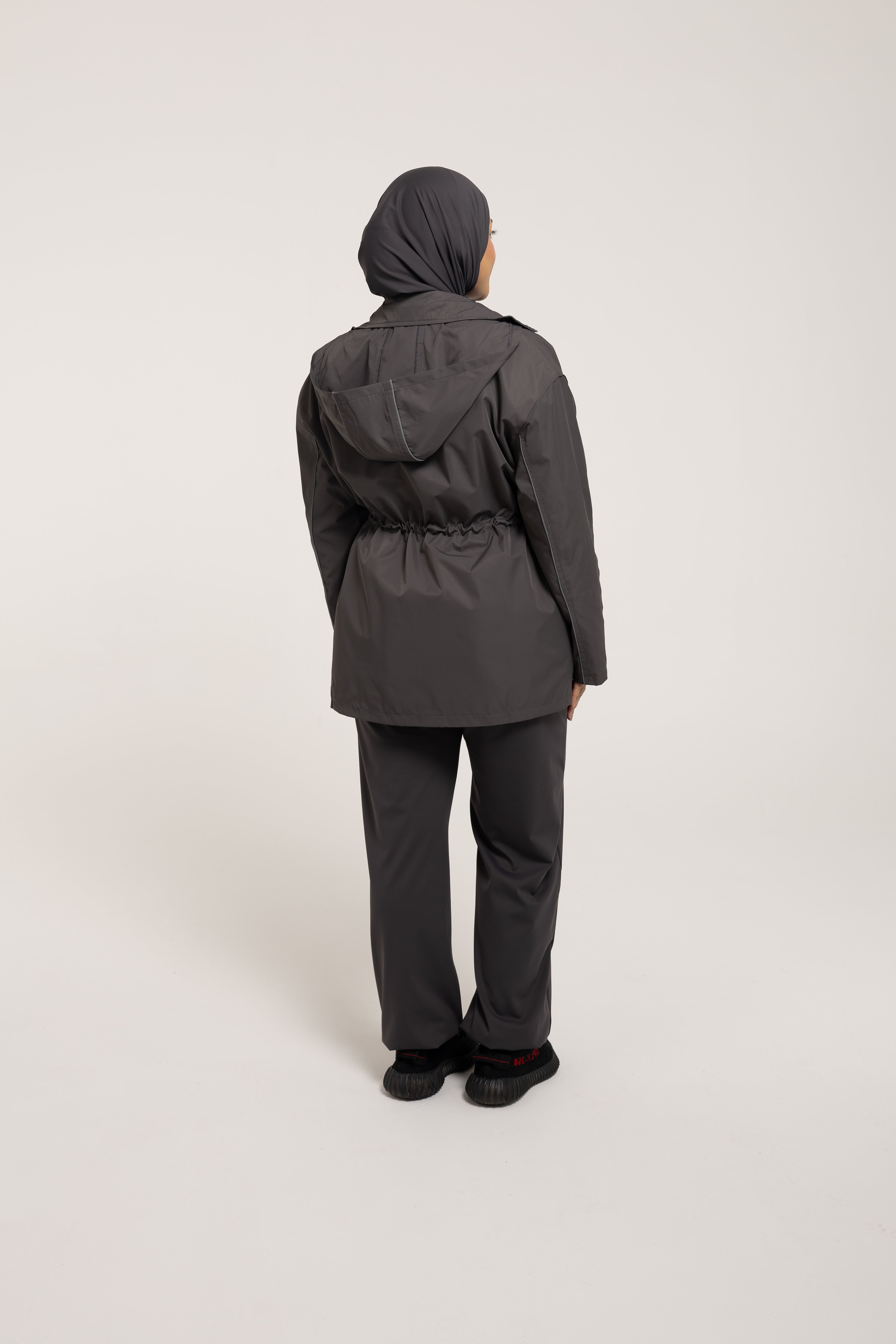 SMAMZ Modest Gymwear Full Set Grey