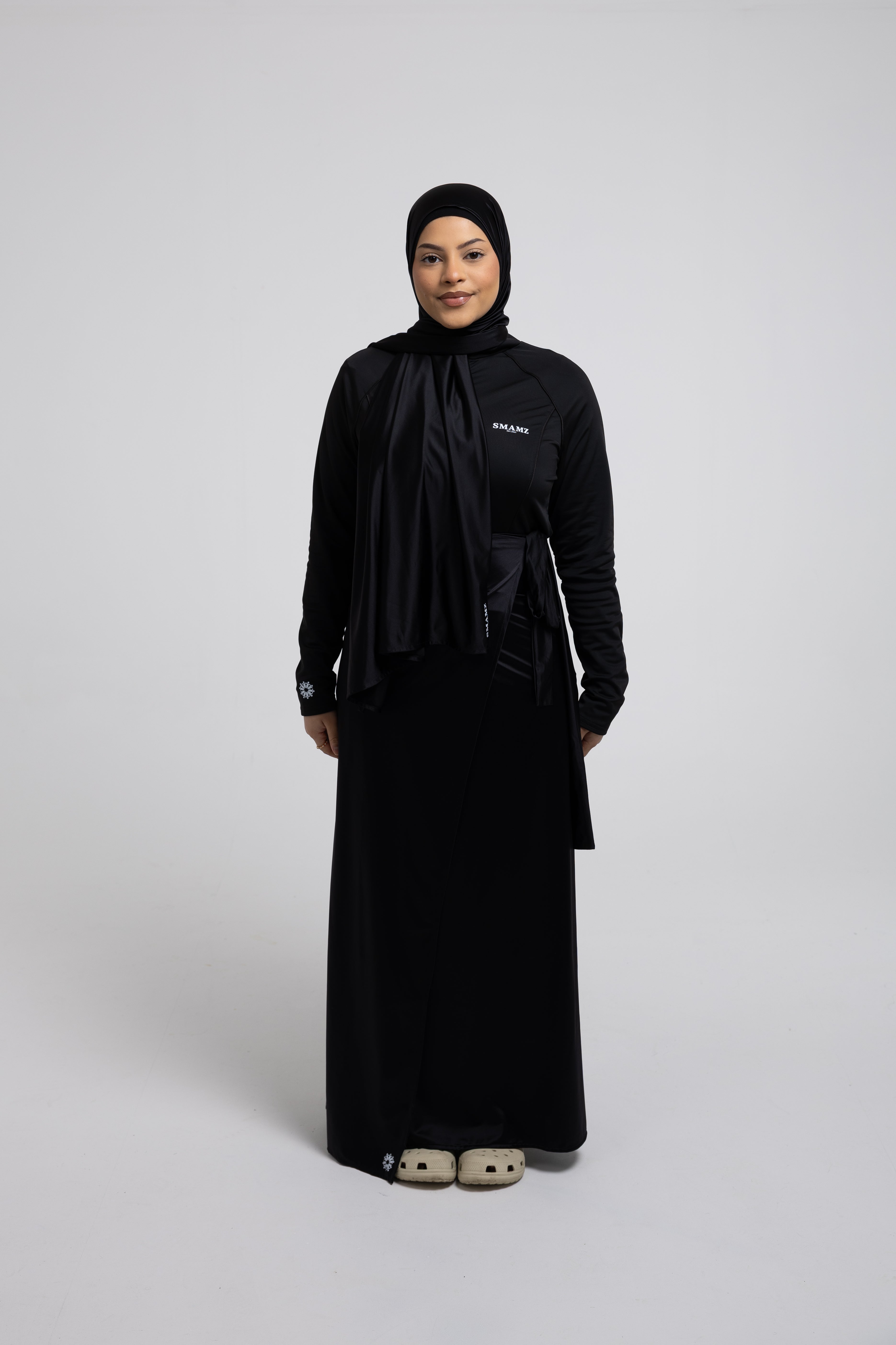 HAYĀ Skirt Swimwear Black