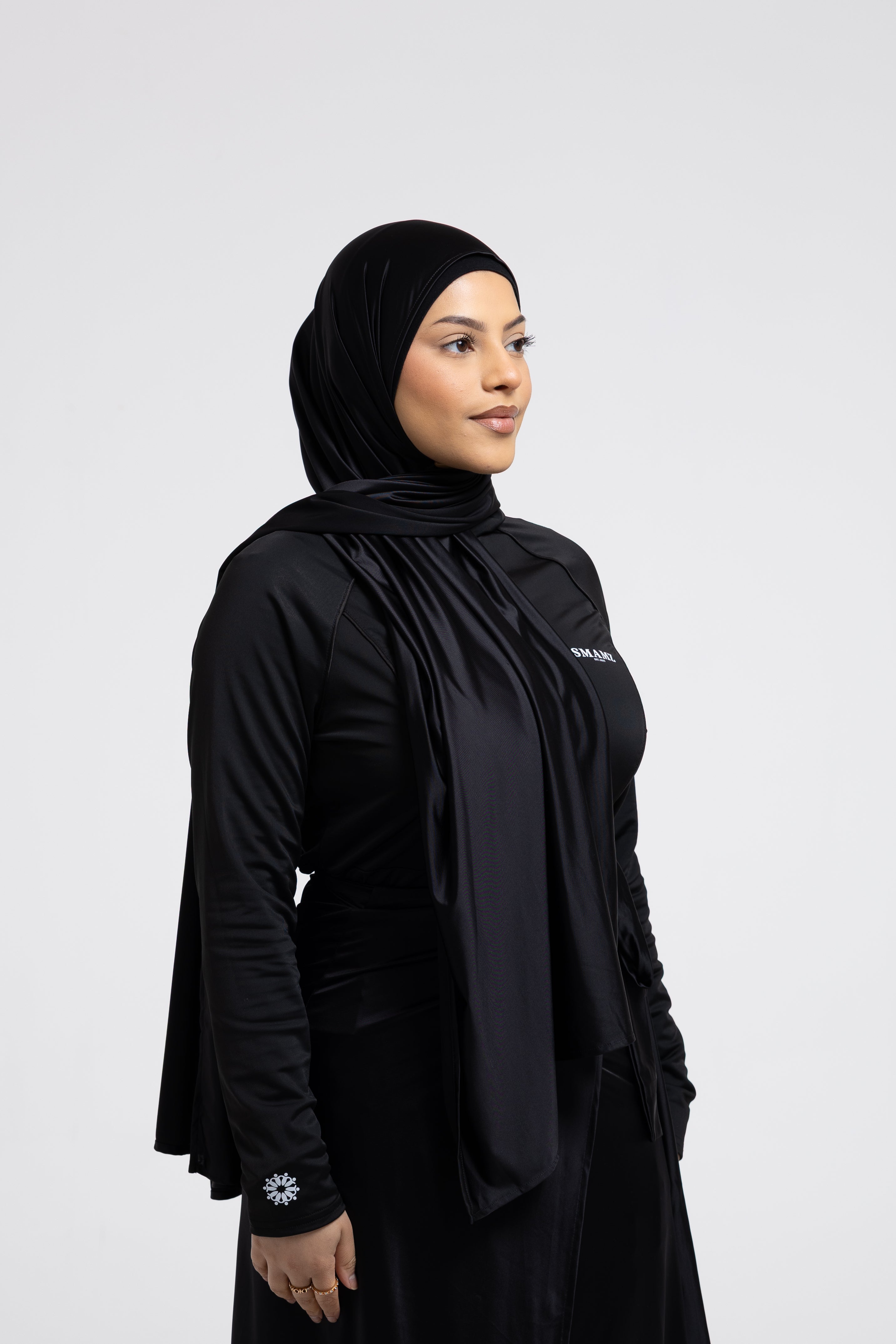 HAYĀ Hijab Swimwear Jet Black