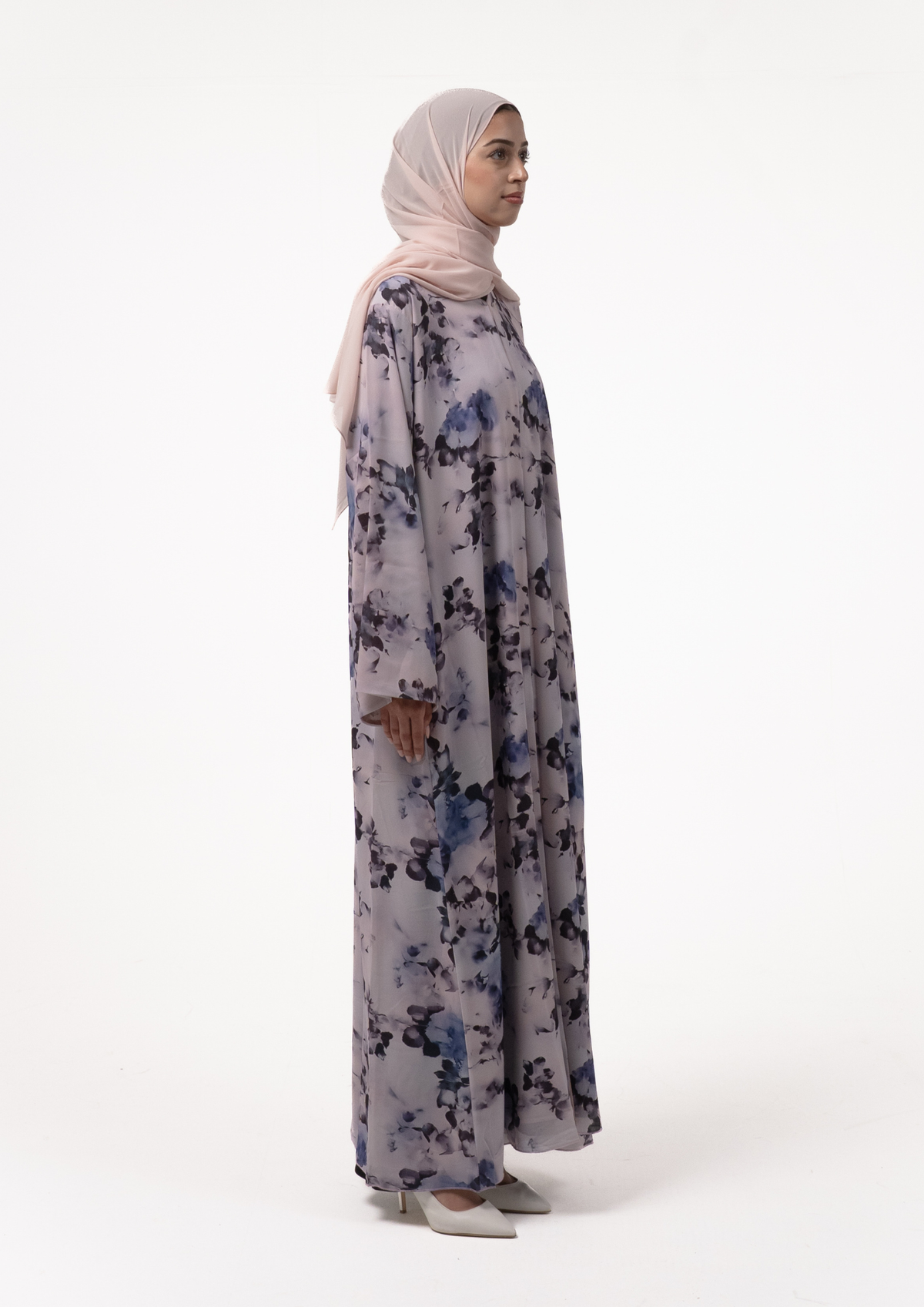 Lavender Bloom Abaya