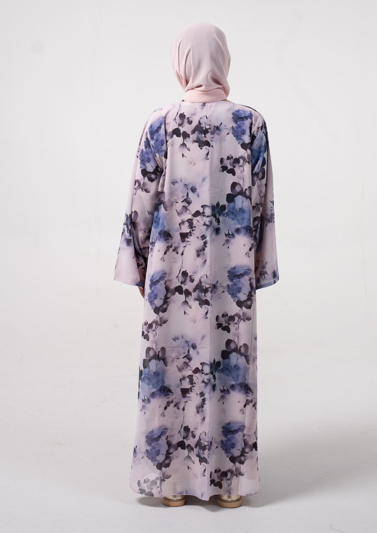 Lavender Bloom Girls Abaya