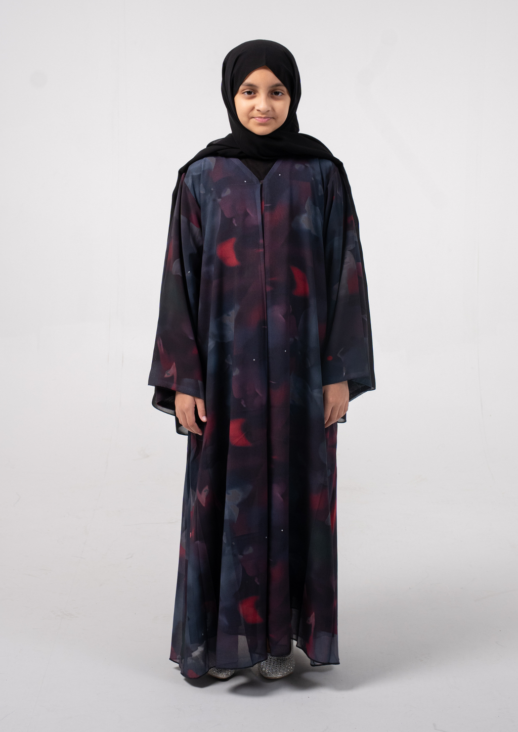 Midnight Ruby Girls Abaya