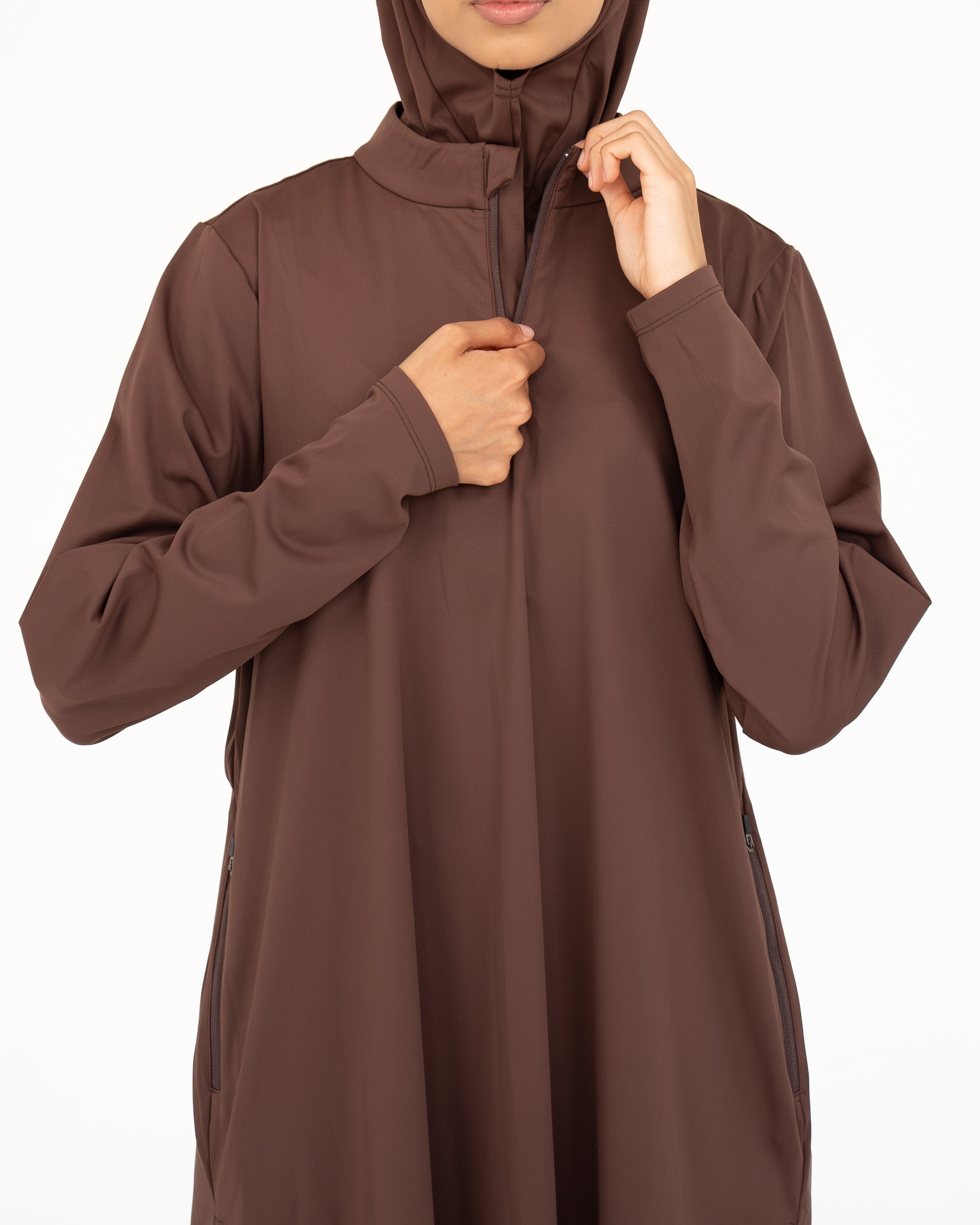 SMAMZ Active Brown Gym Top