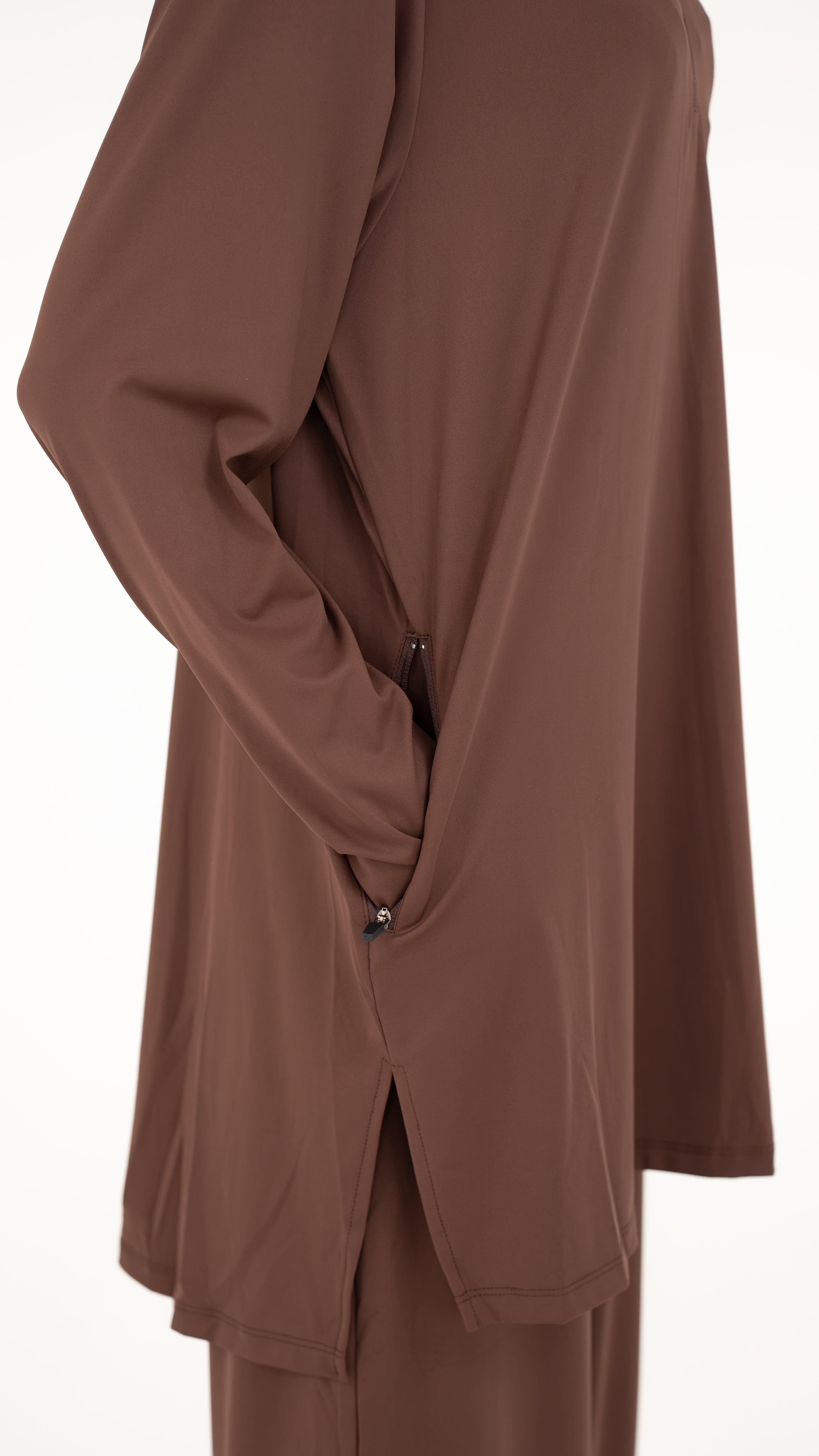 SMAMZ Active Brown Gym Top