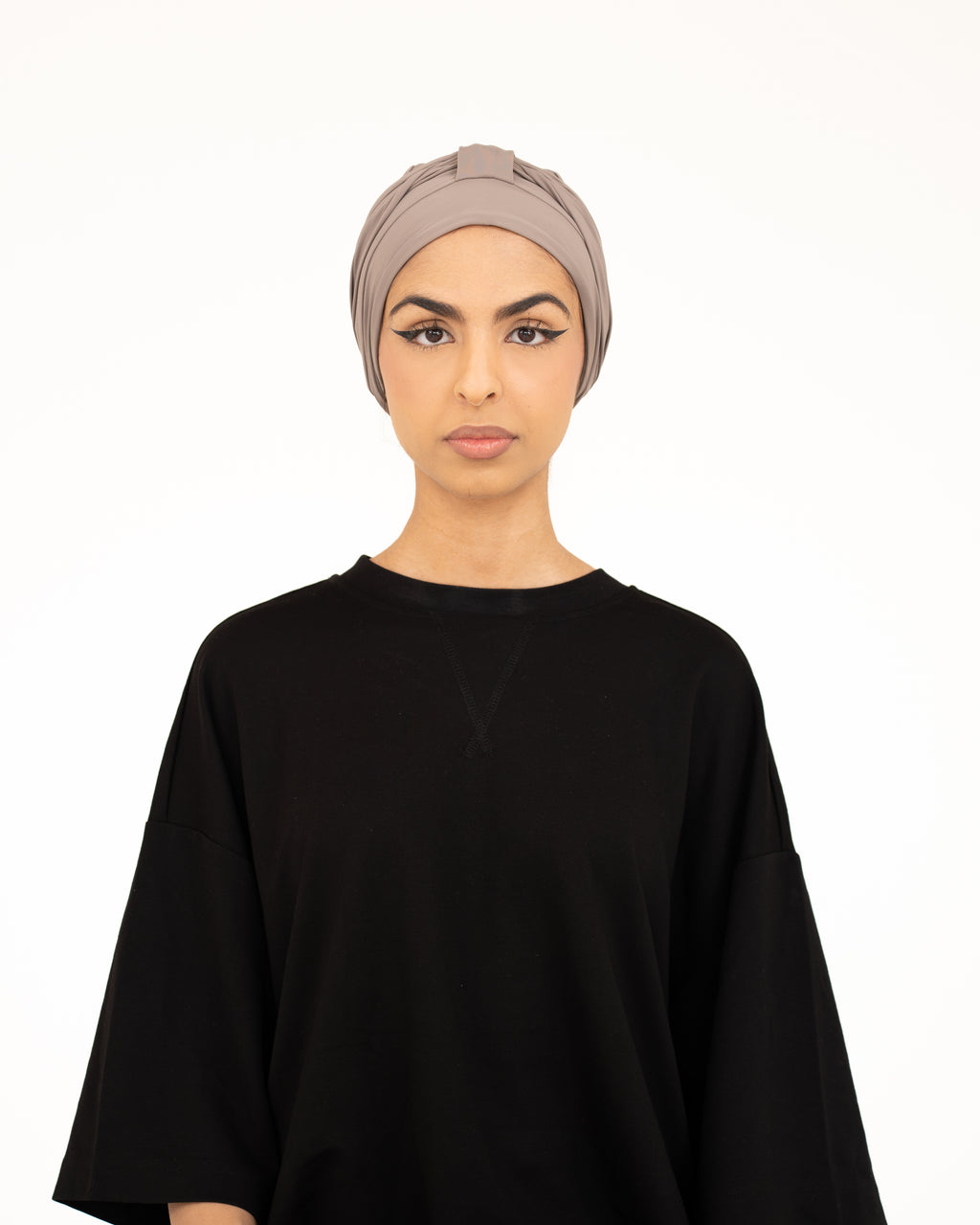 Cream Swim Cap