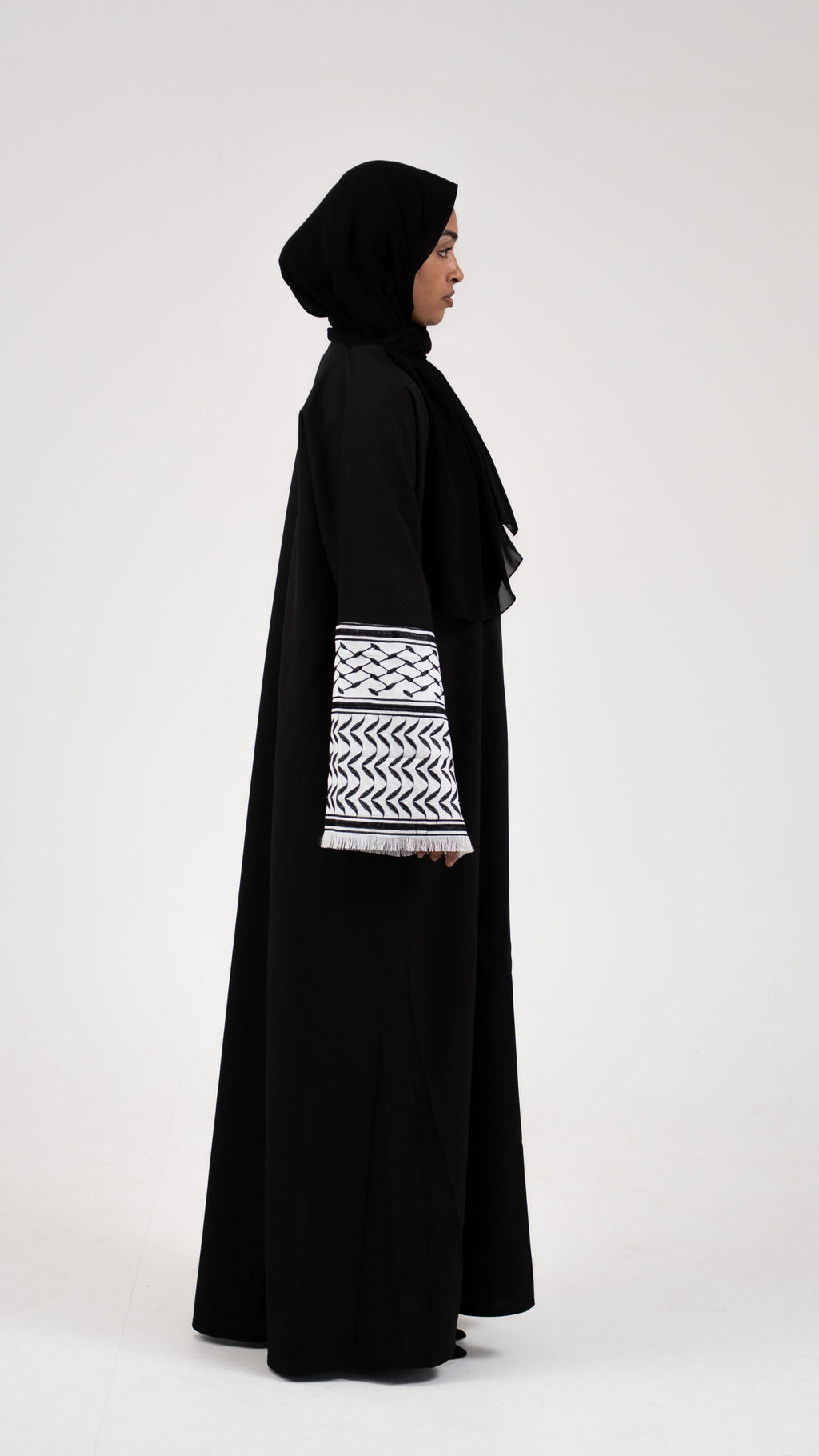Keffiyeh Luxe Abaya
