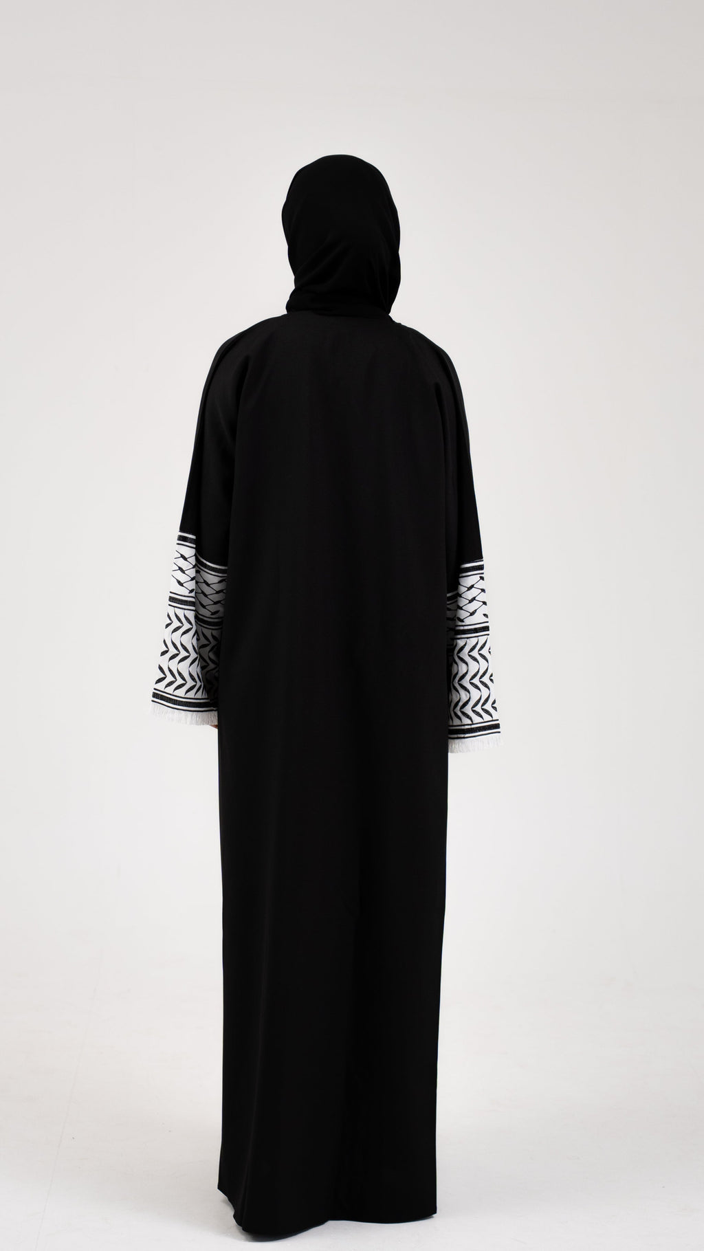 Keffiyeh Luxe Abaya