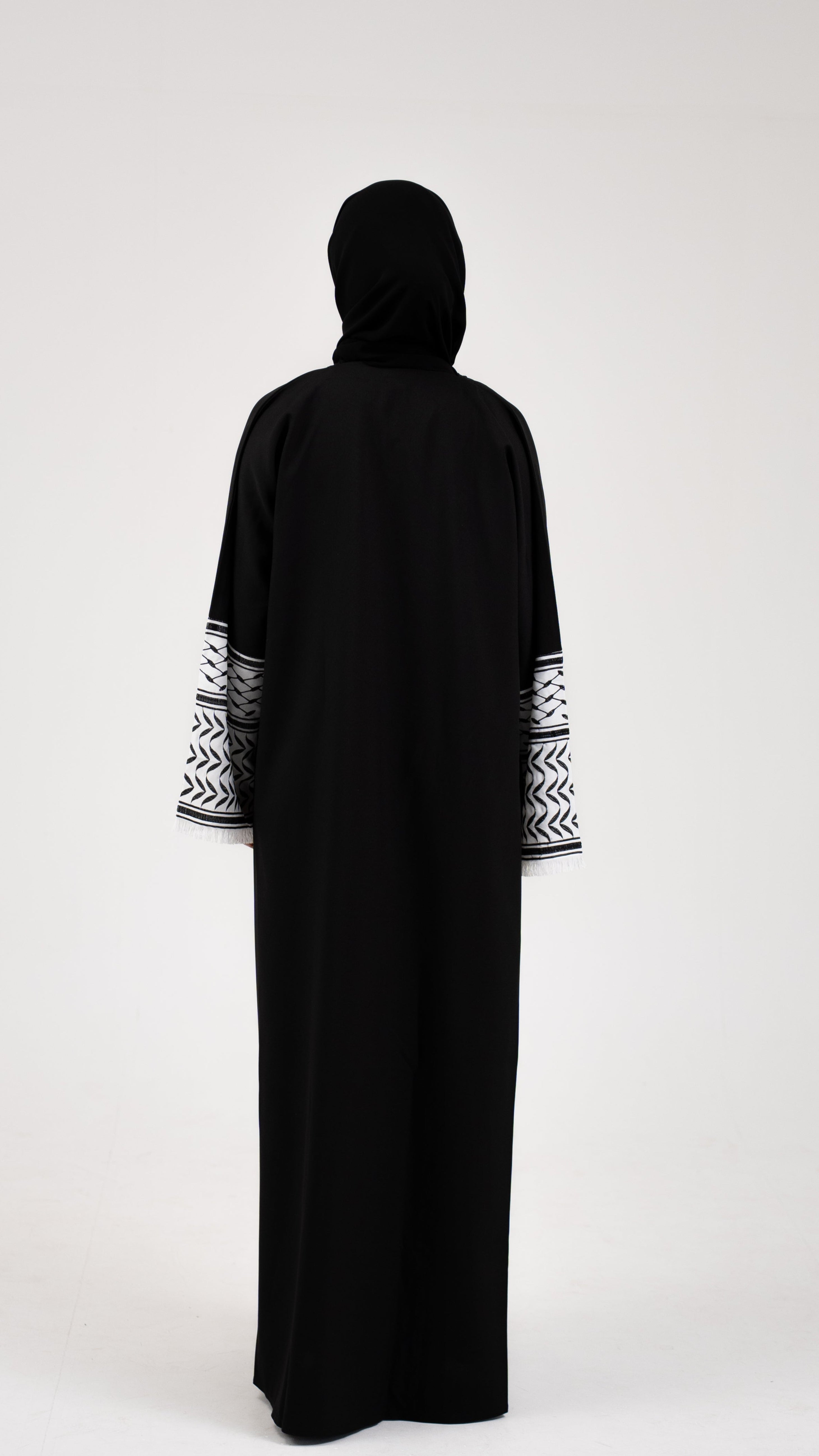 Keffiyeh Luxe Abaya