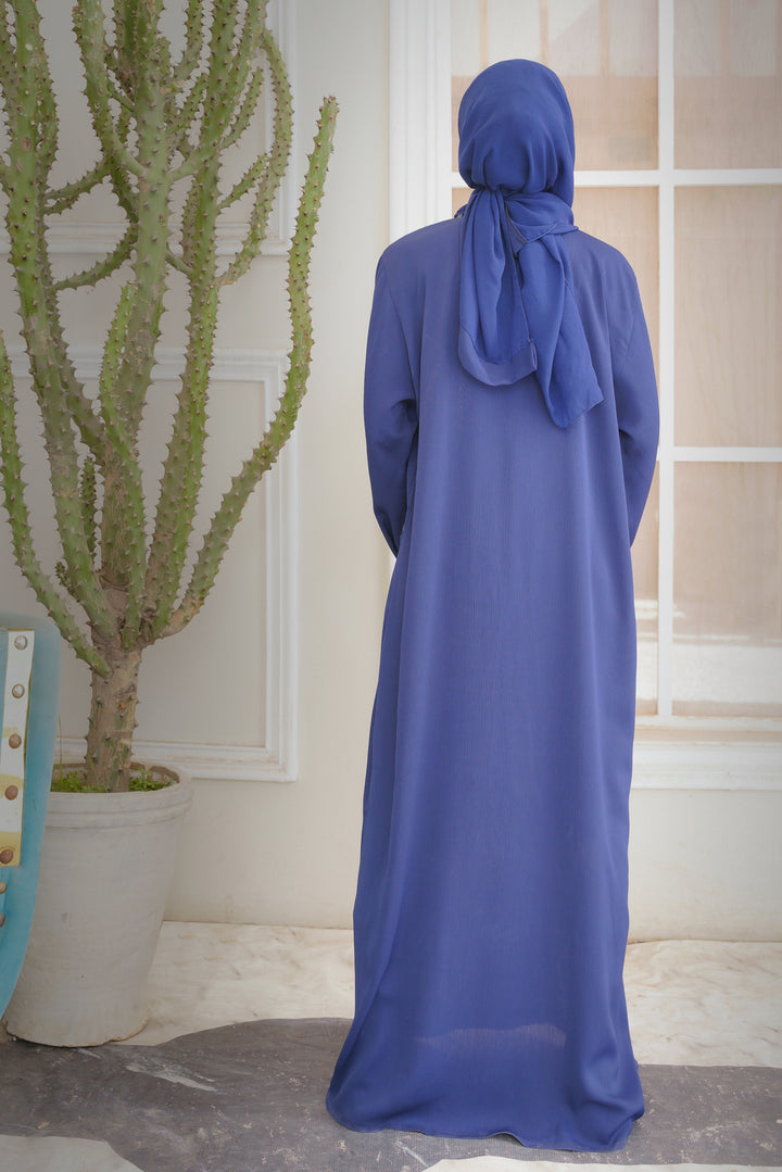 New-Ameera-Blue-Abaya,Blue-Abaya,Ameera-Abaya