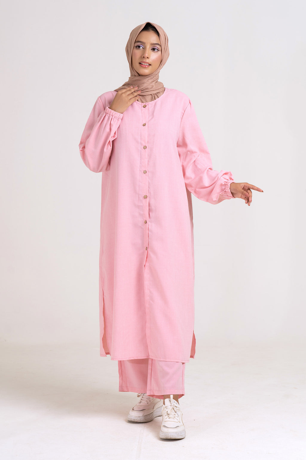 Azure Two-Piece Set (Pink) Size XL