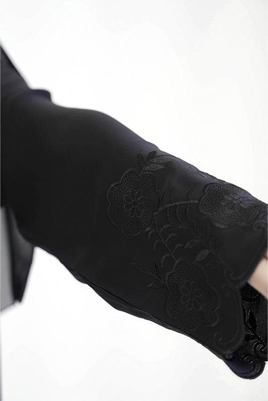 Girls Embroidered Abaya