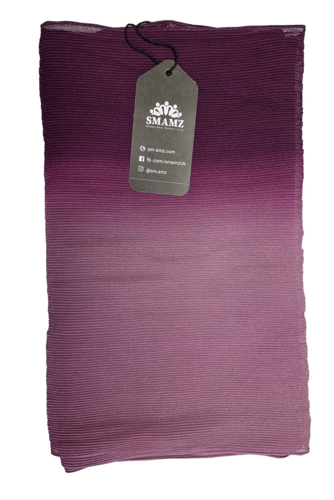 Crinkled 2-Tone Hijab