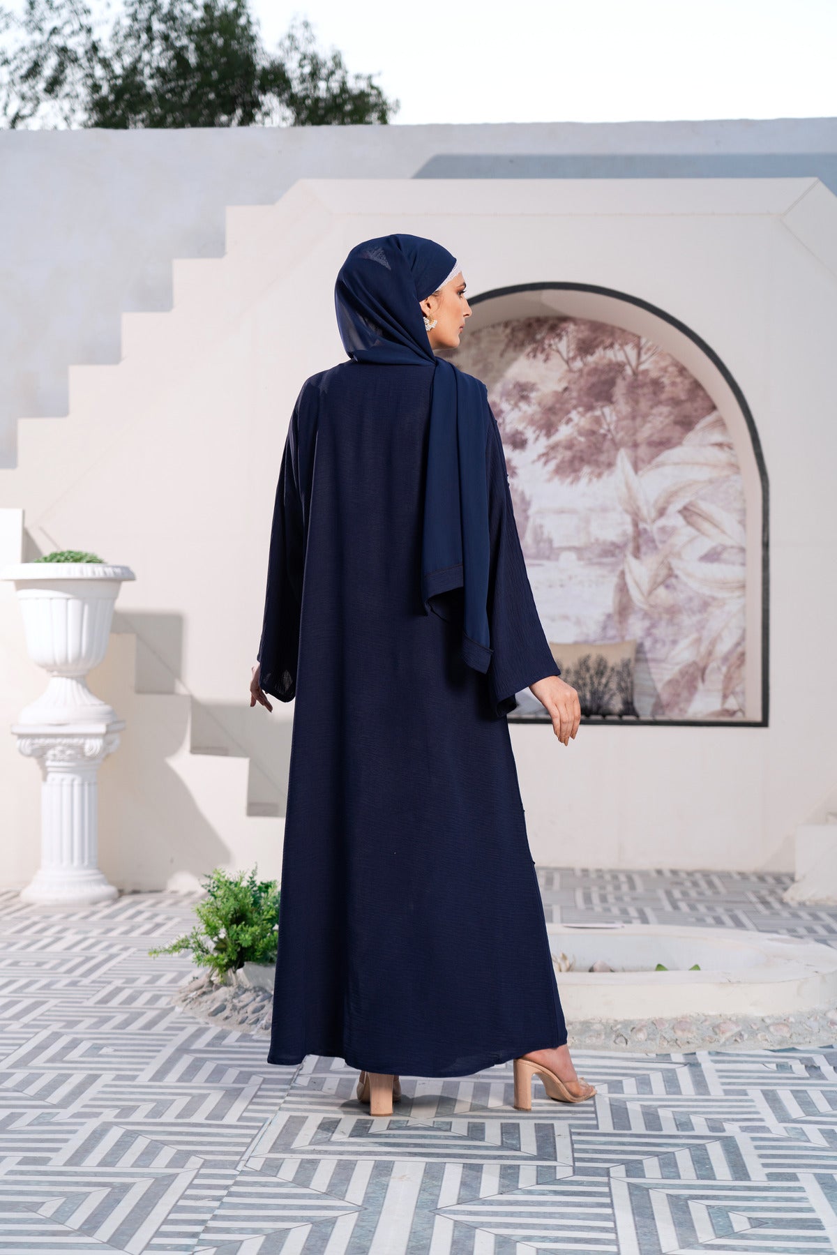 Sapphire 3 Piece Abaya