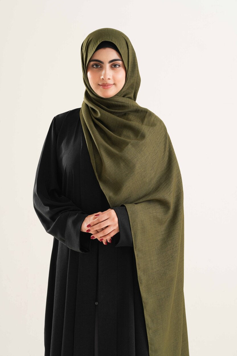 Khaki Cotton Hijab
