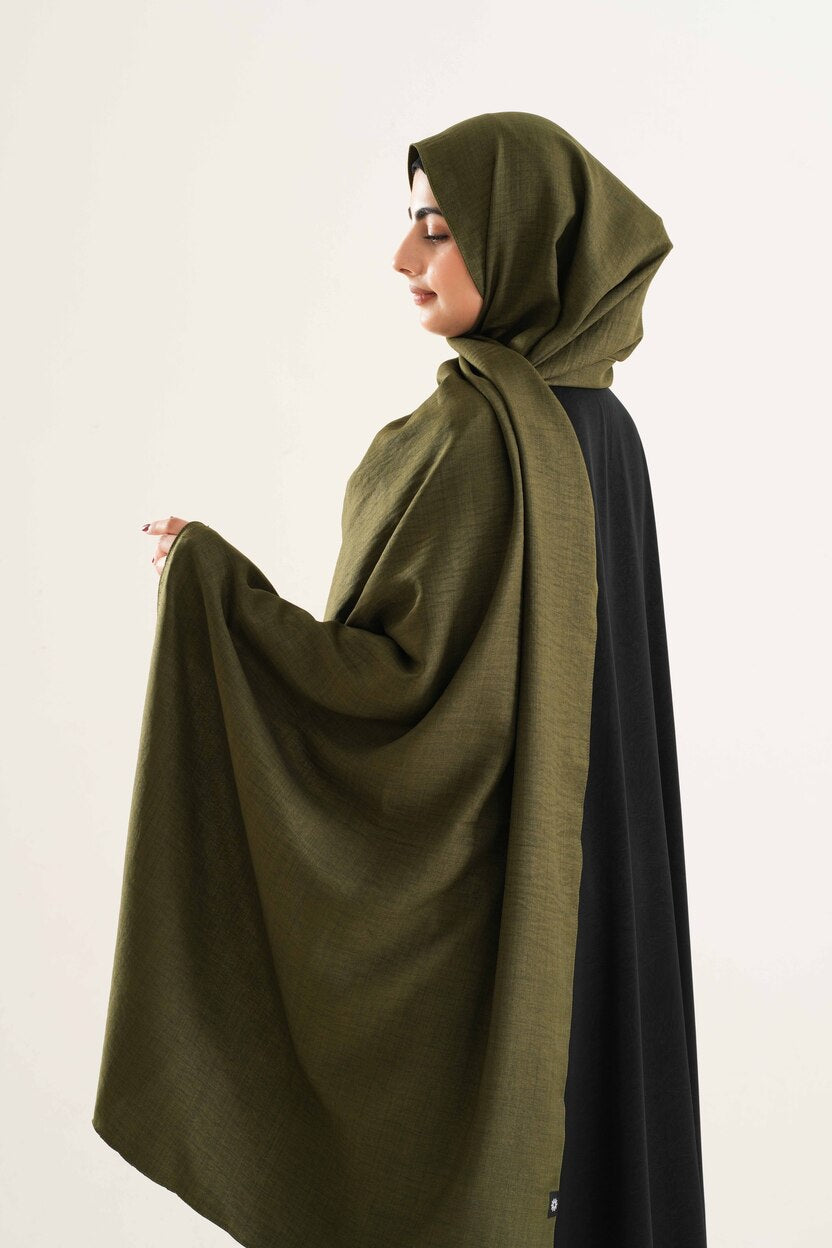 Khaki Cotton Hijab