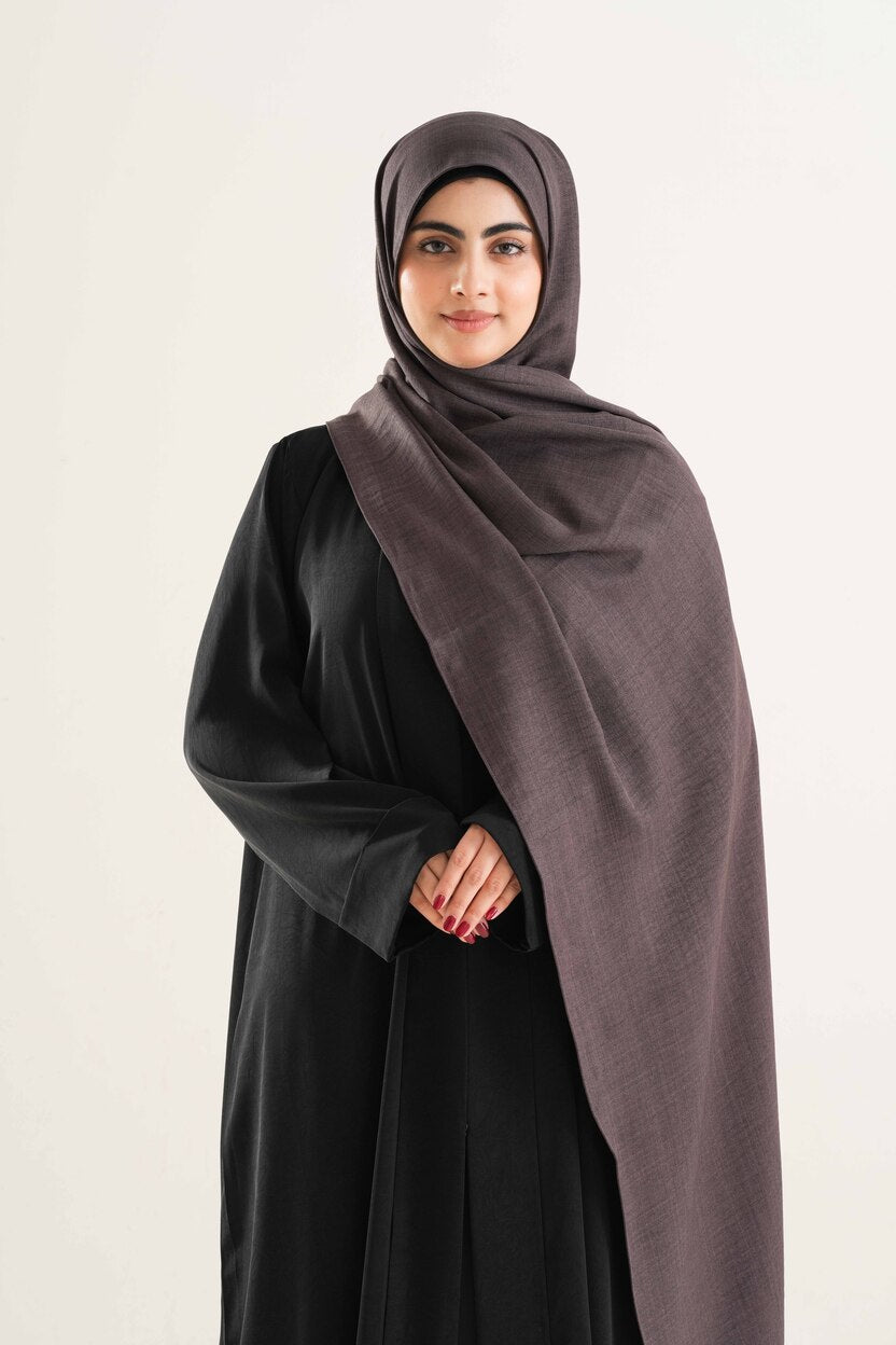 Dark brown Hijab