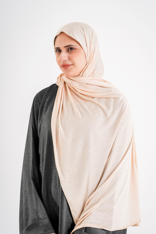 cream Jersey Hijab